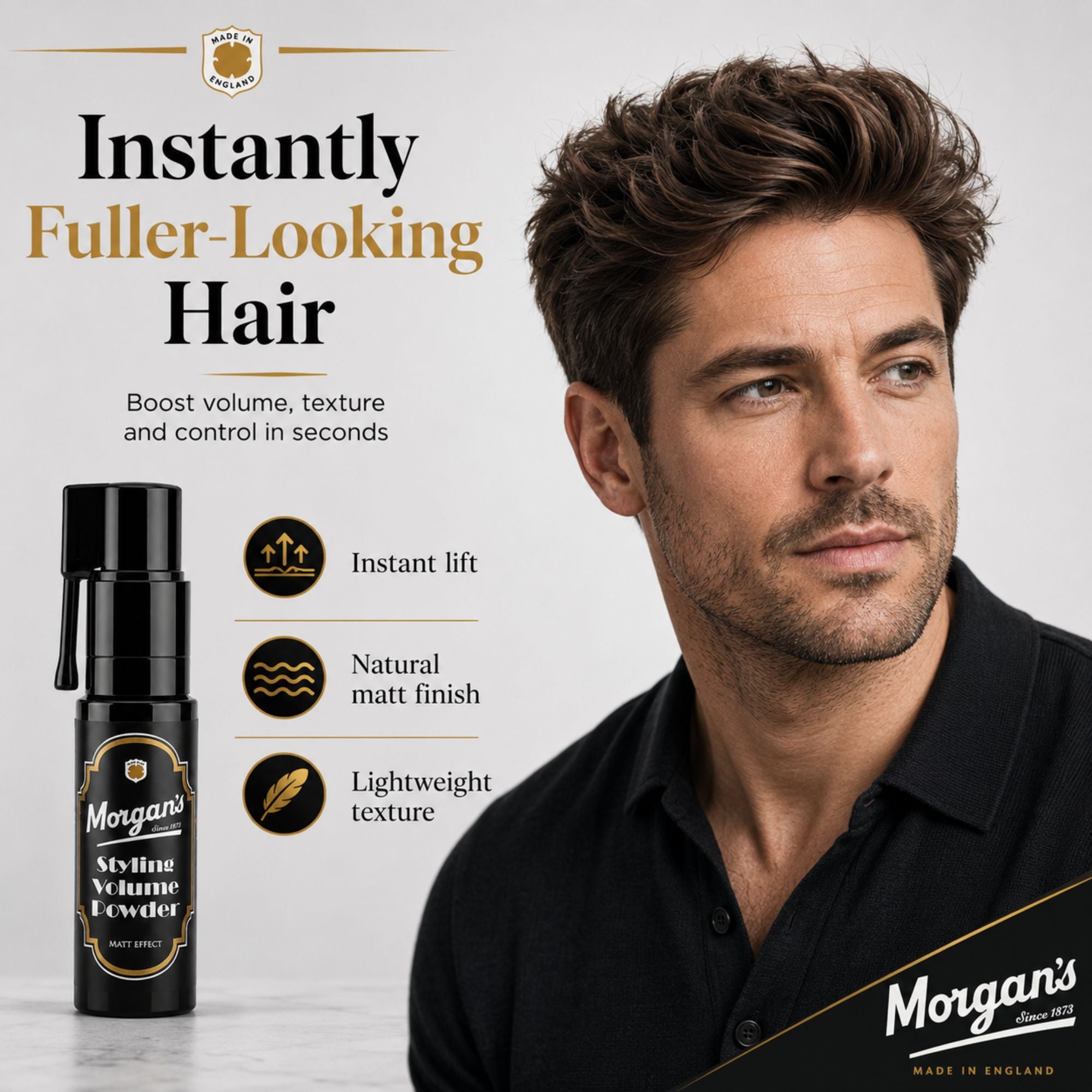 Morgan's - Styling Volume Powder Matt Effect 10g