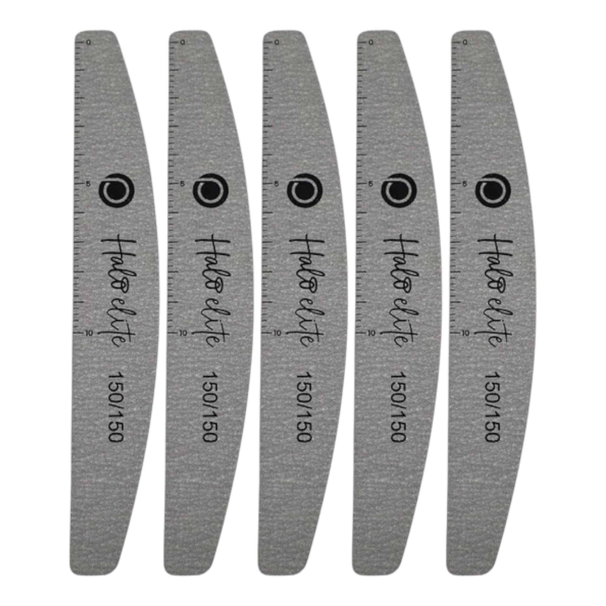 Halo - Half-Moon Zebra File Grit 5 Pack