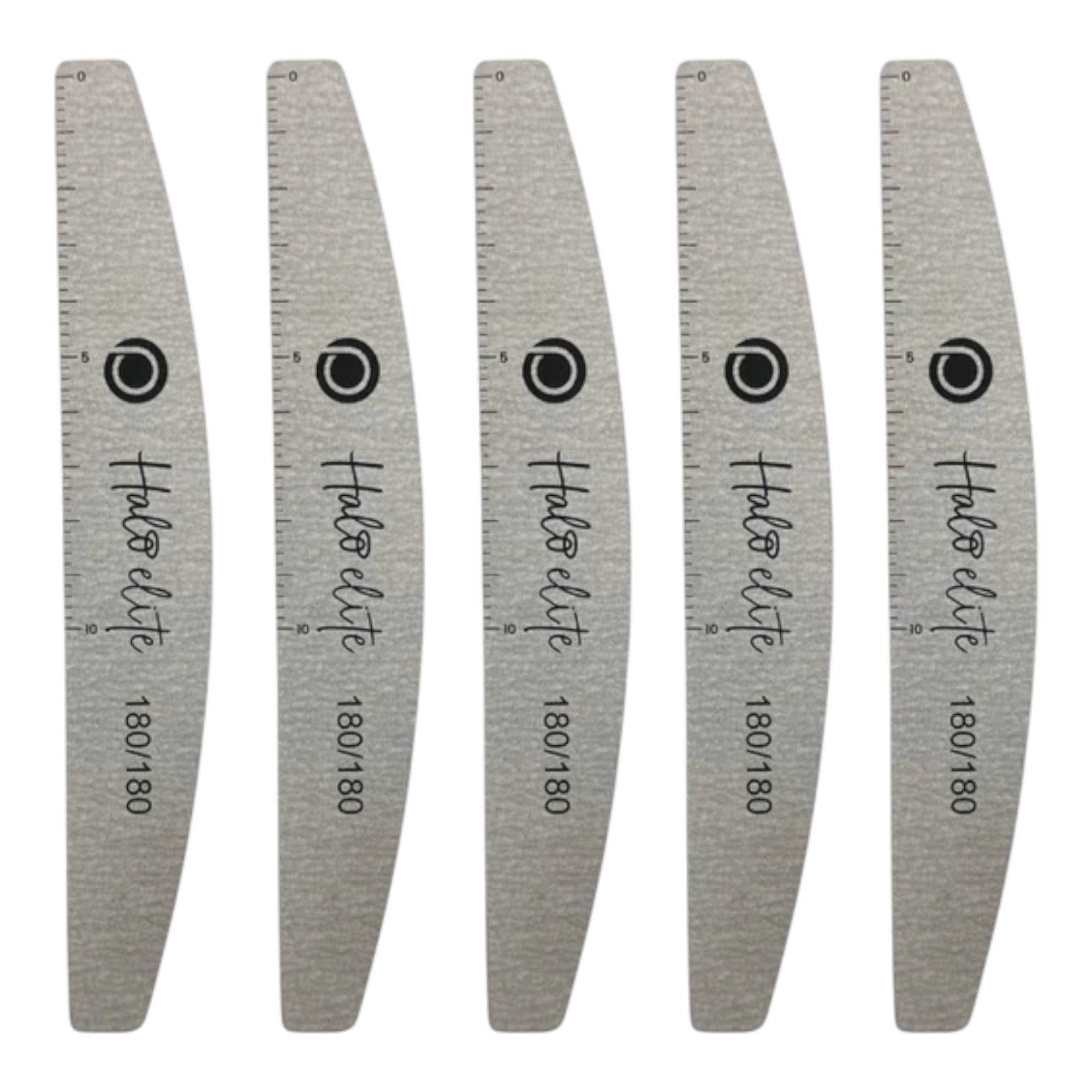 Halo - Half-Moon Zebra File Grit 5 Pack