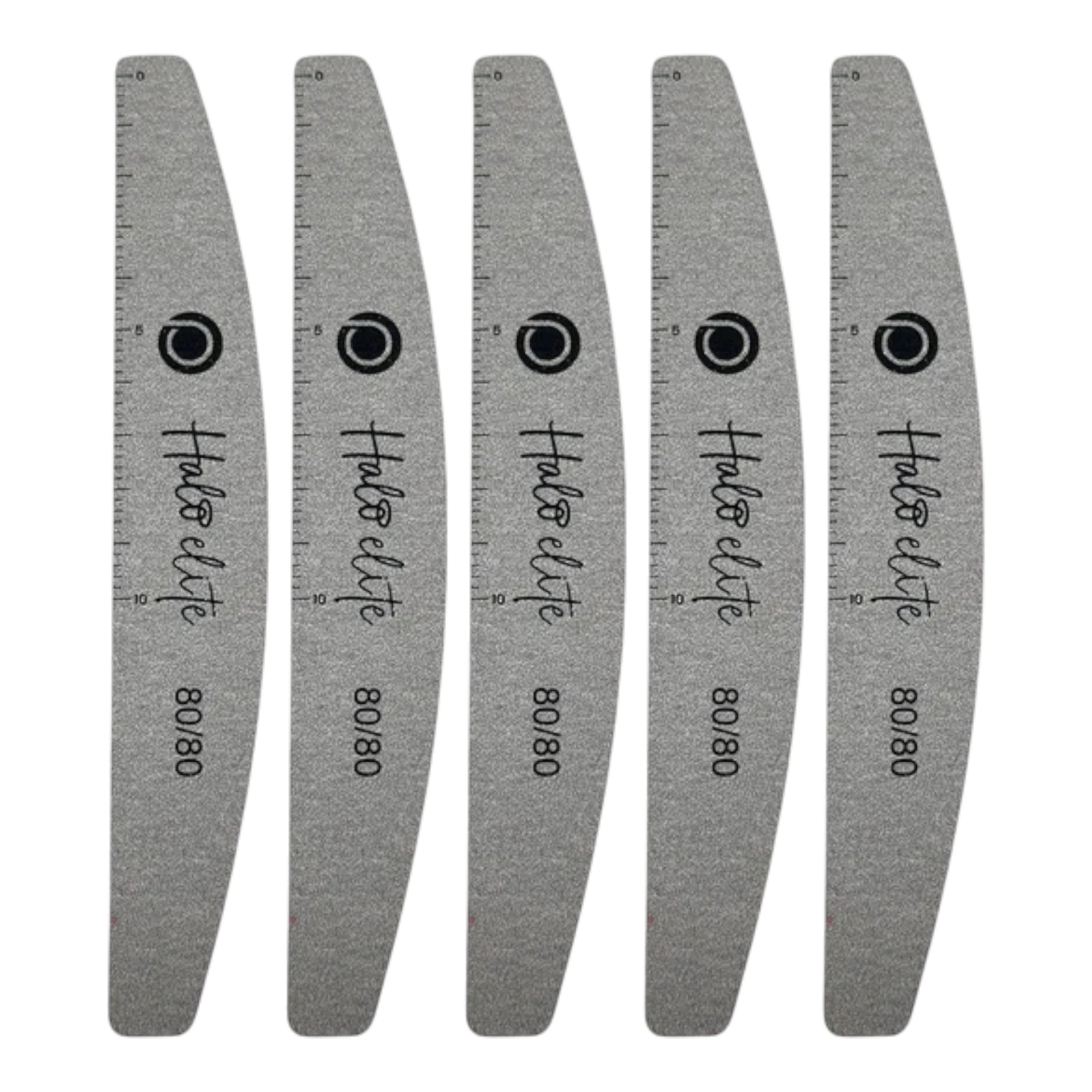 Halo - Half-Moon Zebra File Grit 5 Pack