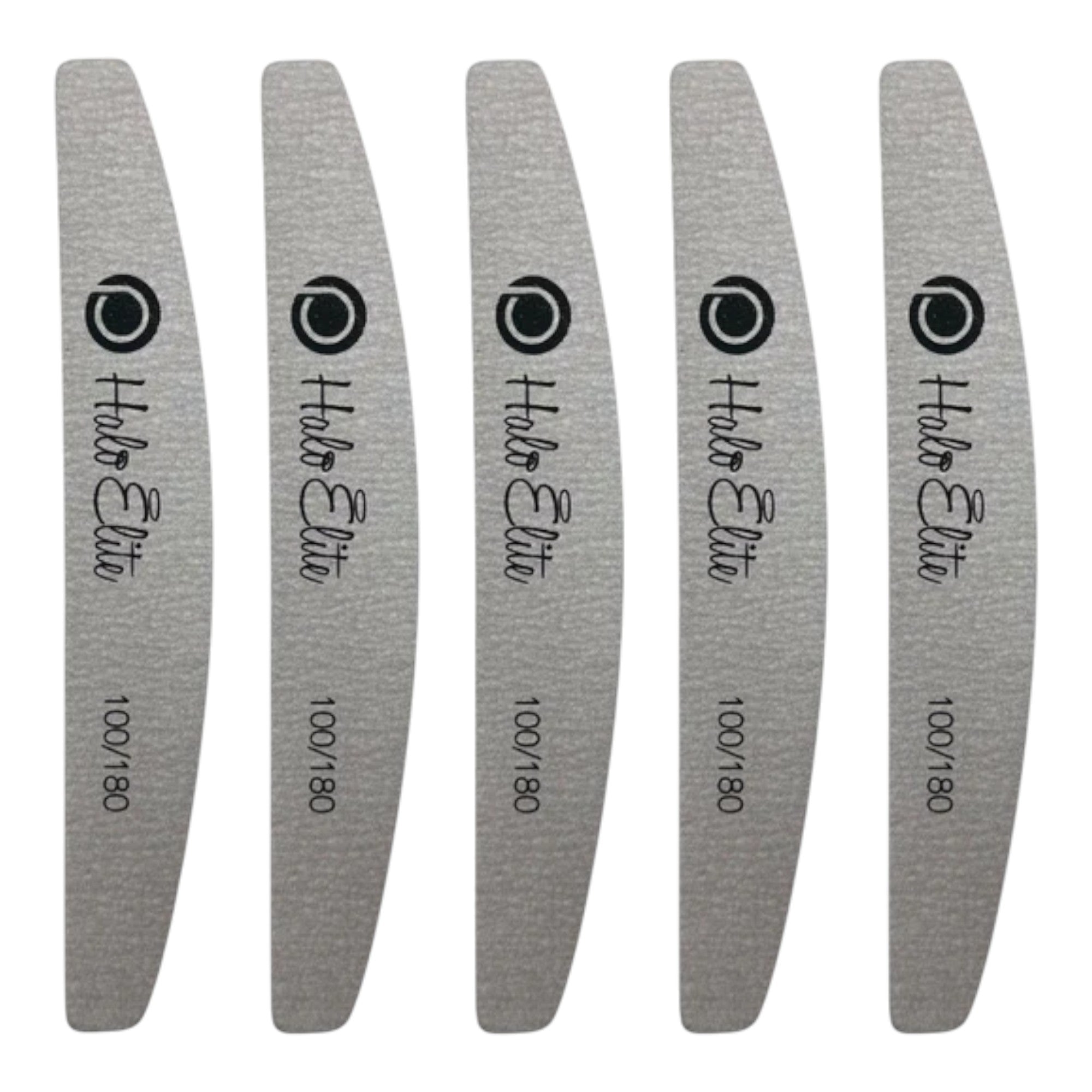 Halo - Half-Moon Zebra File Grit 5 Pack