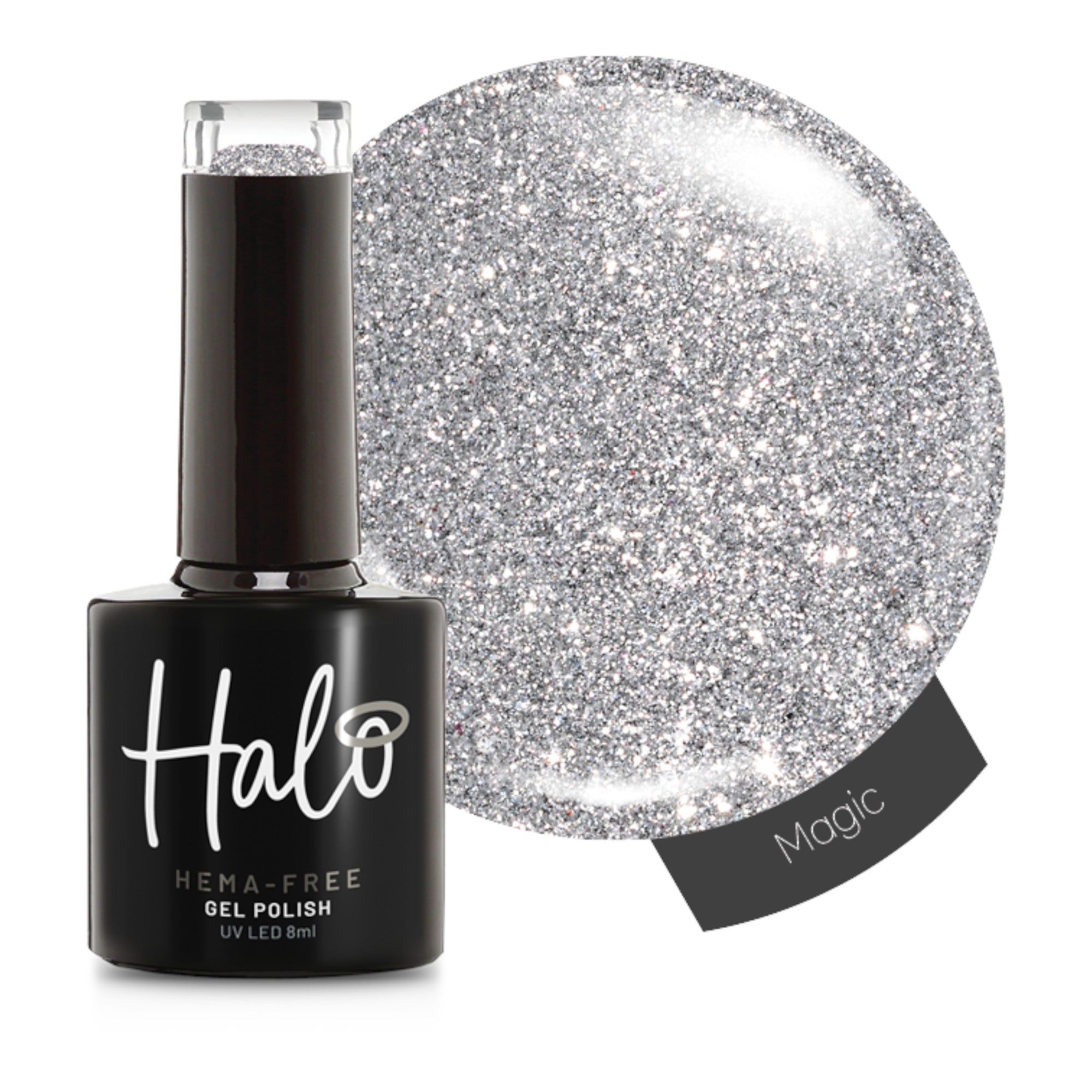 Halo - Gel Polish Whites & Silvers 8ml