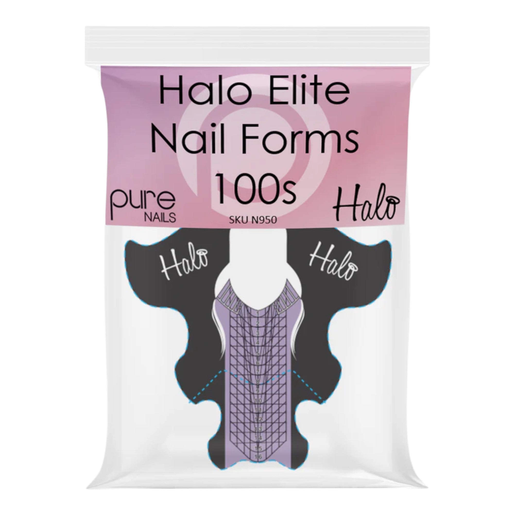 Halo - Elite Nail Forms 100pcs