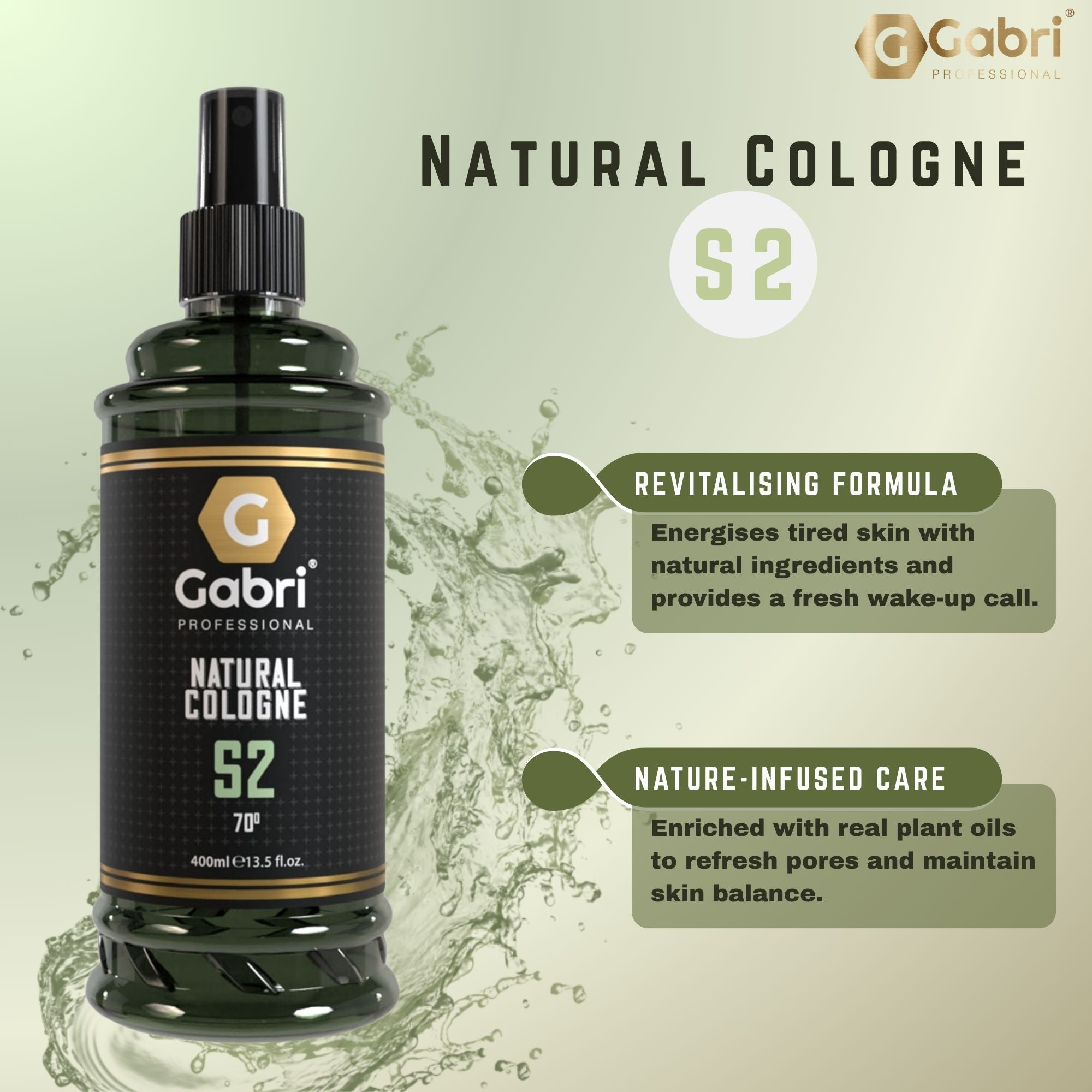 Gabri Professional - Natural Cologne S2 400ml
