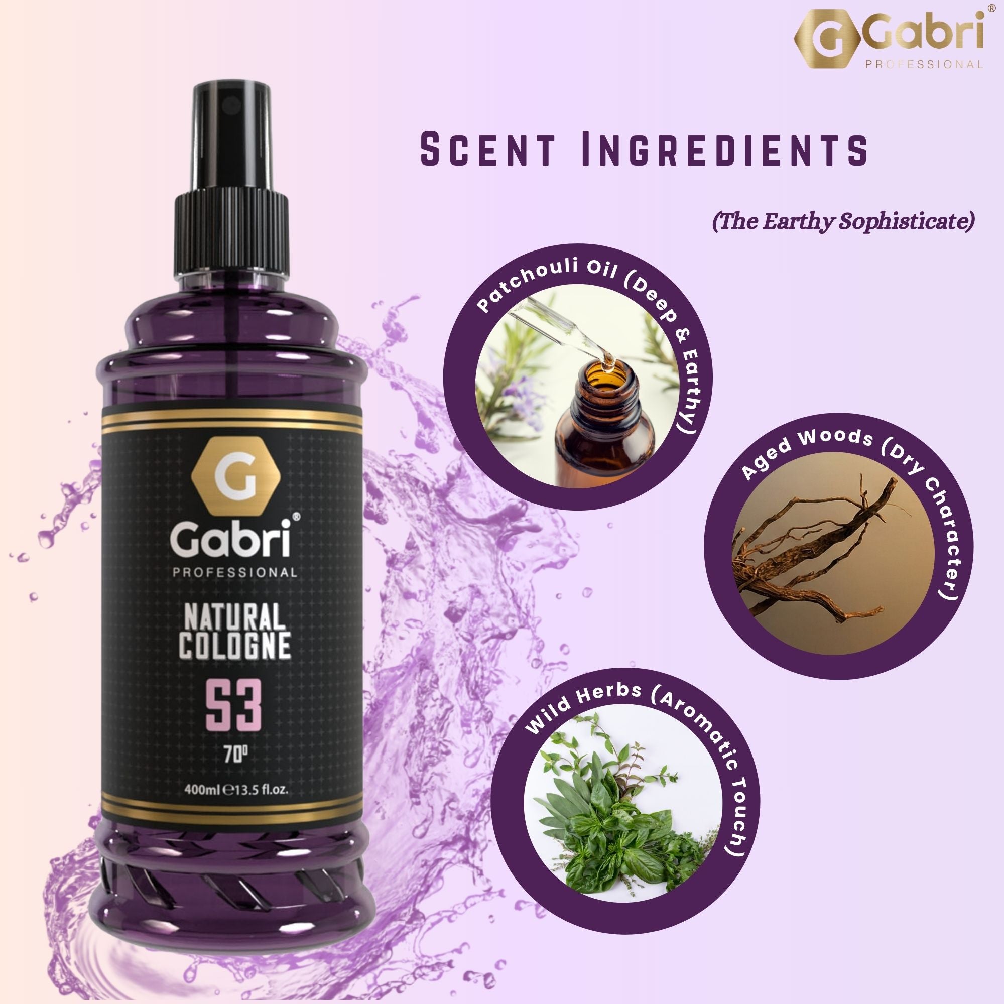 Gabri Professional - Natural Cologne S3 400ml