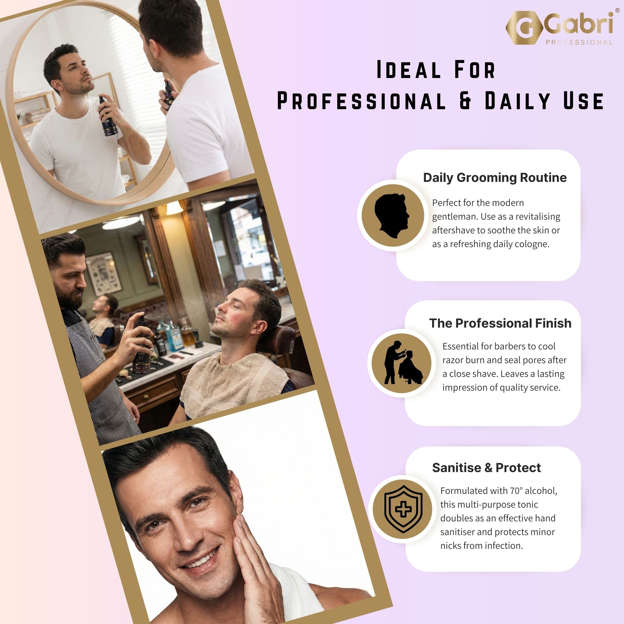 Gabri Professional - Natural Cologne S3 400ml