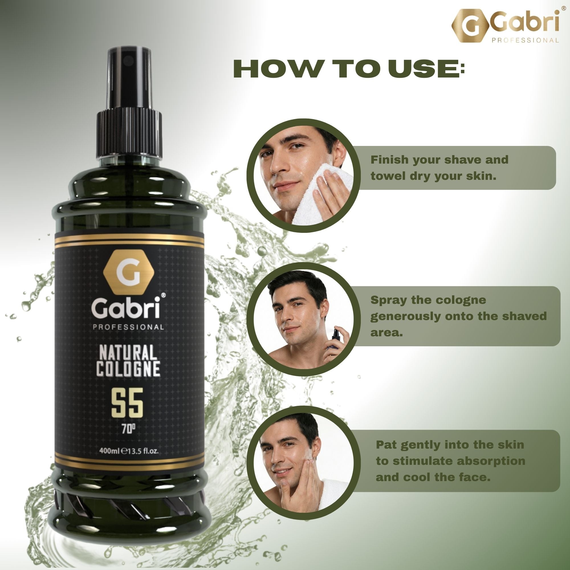 Gabri Professional - Natural Cologne S5 400ml