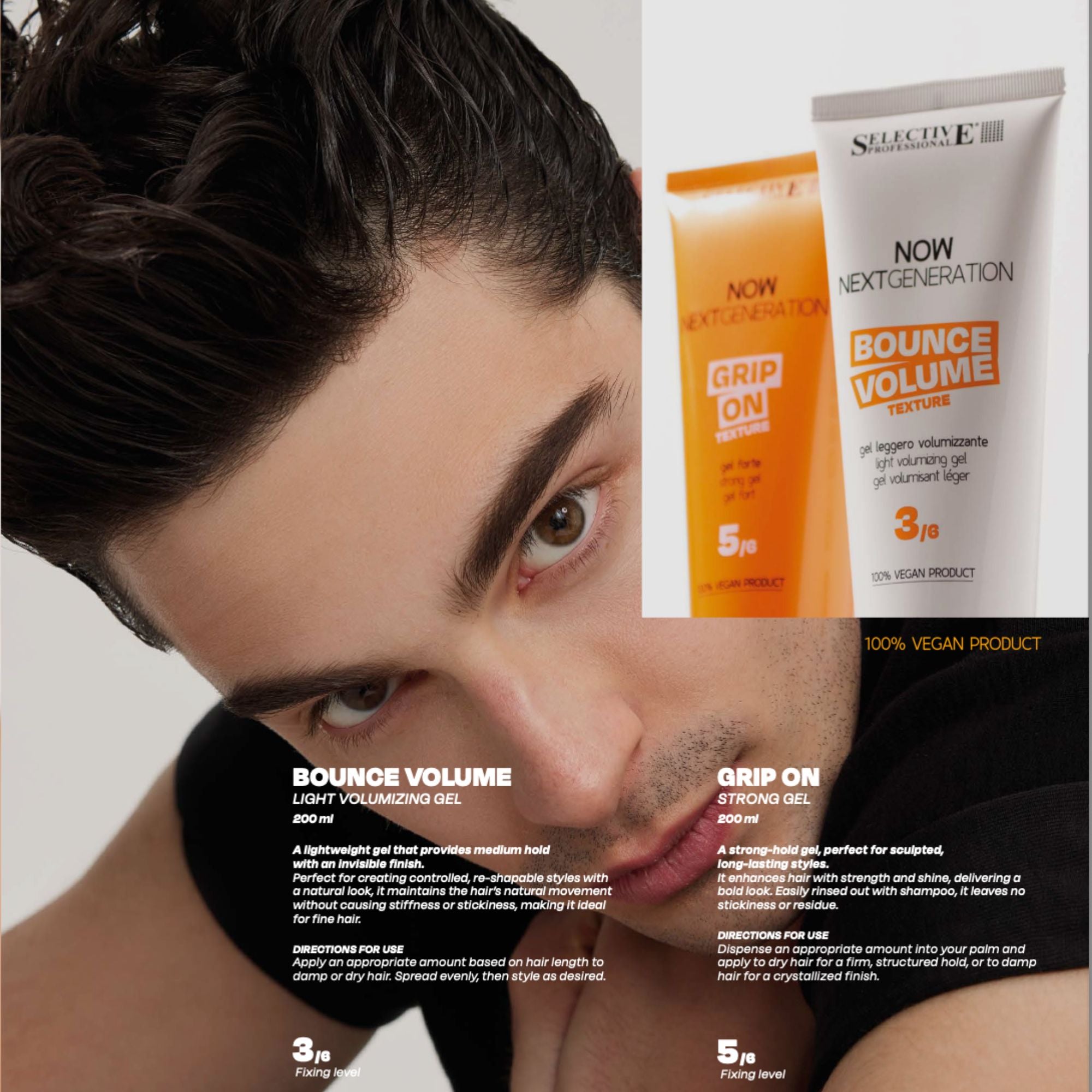 Selective Professional - Now Grip On Strong Gel 200ml