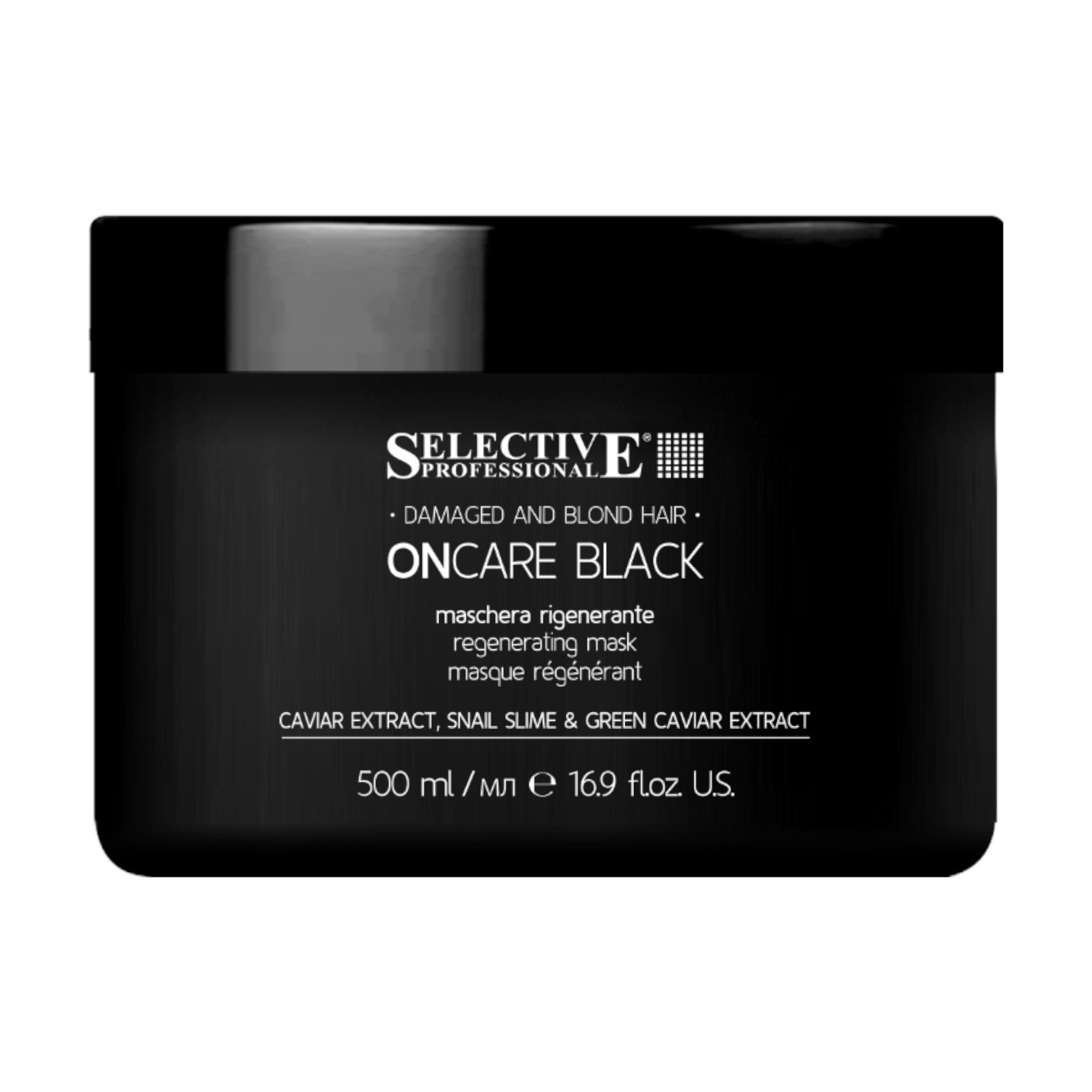 Selective Professional - OnCare Black Mask For Blonde & Damaged Hair