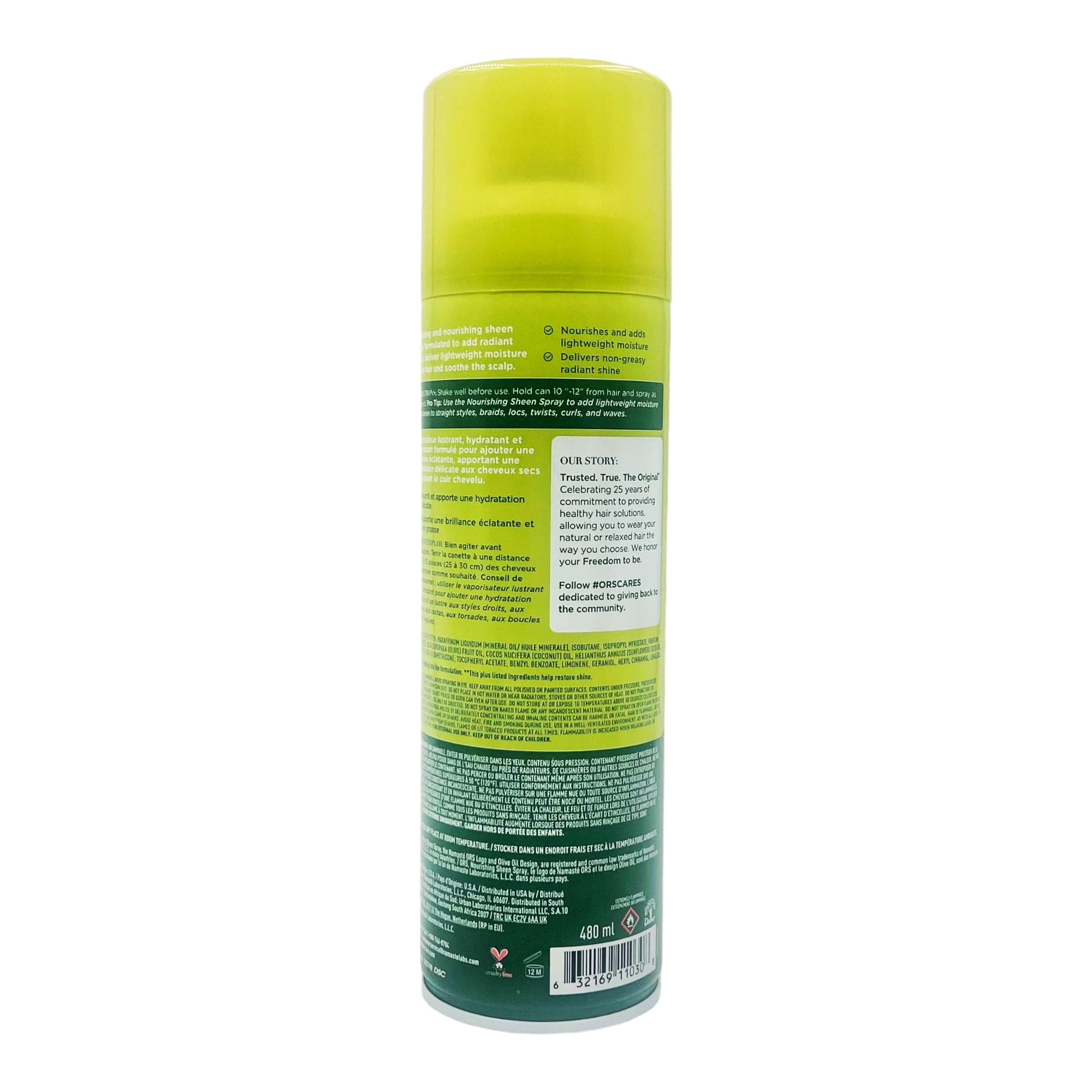 Ors - Olive Oil Nourishing Sheen Spray 480ml