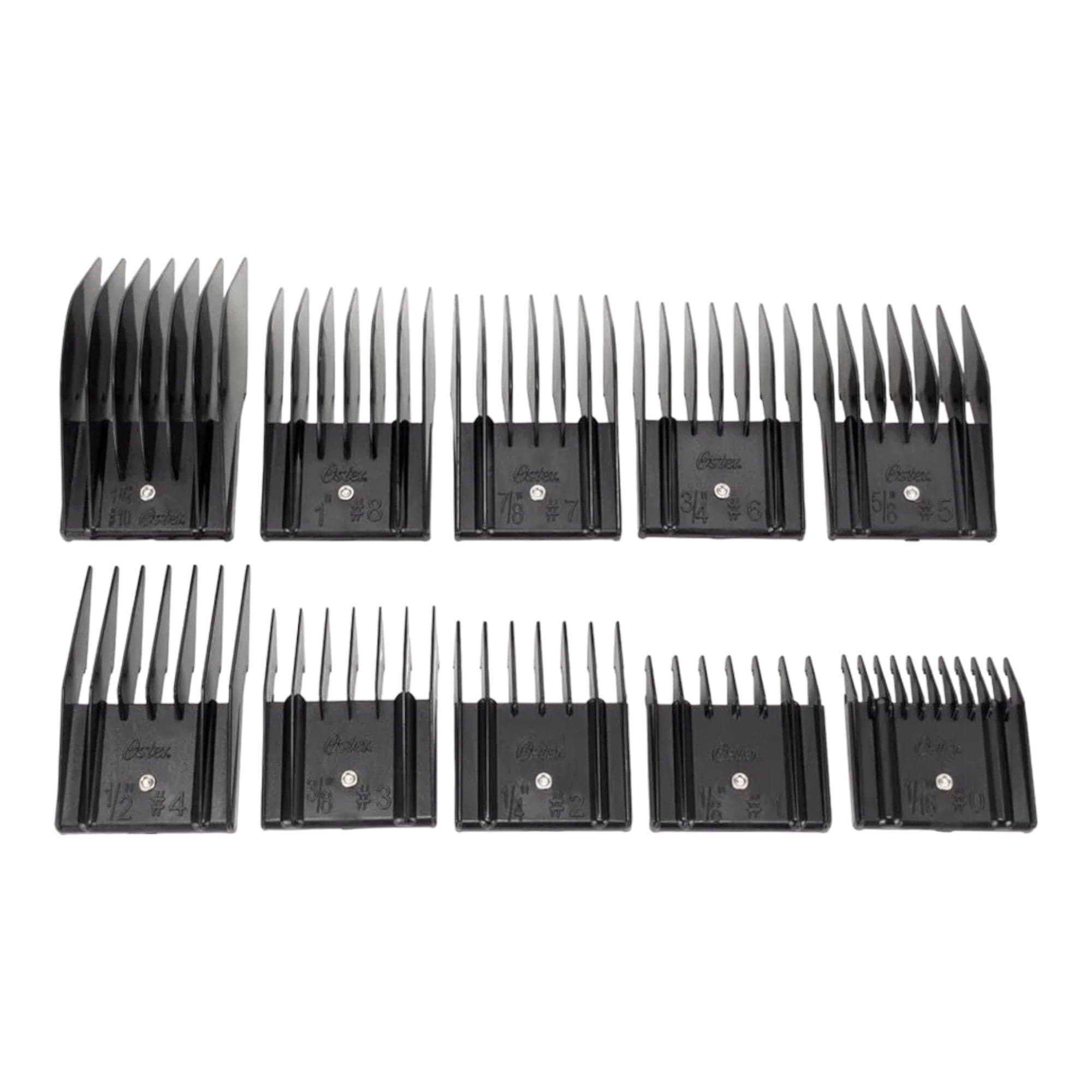 Oster - Universal Comb Pouch Guards Set 10pcs