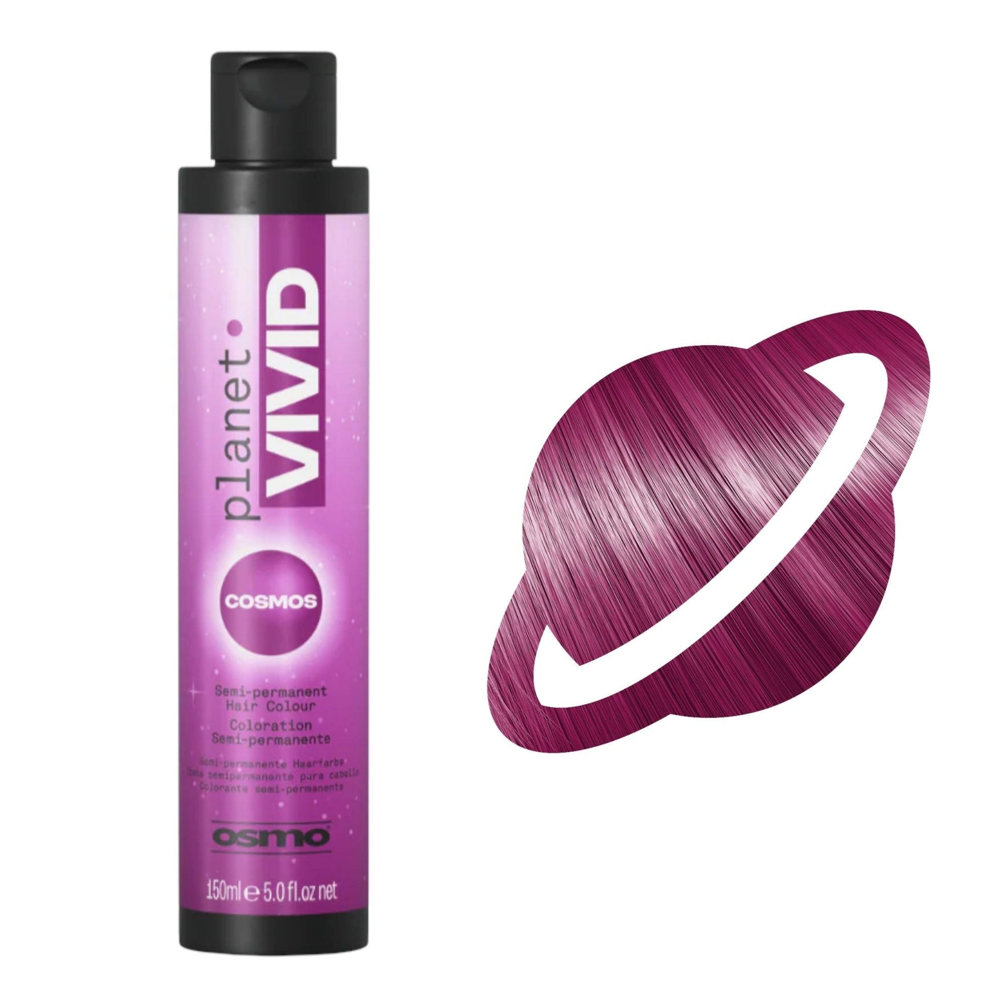 Osmo - Planet Vivid Semi-Permanent Hair Colour Cosmos (Cerise) 150ml