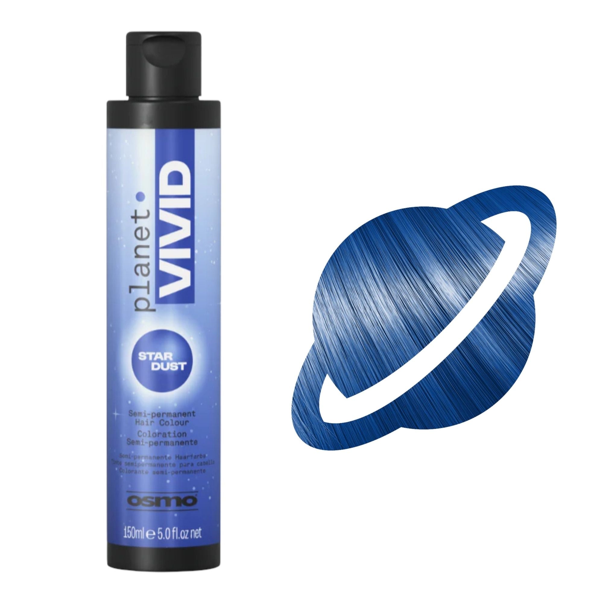 Osmo - Planet Vivid Semi-Permanent Hair Colour Stardust (Cobalt) 150ml