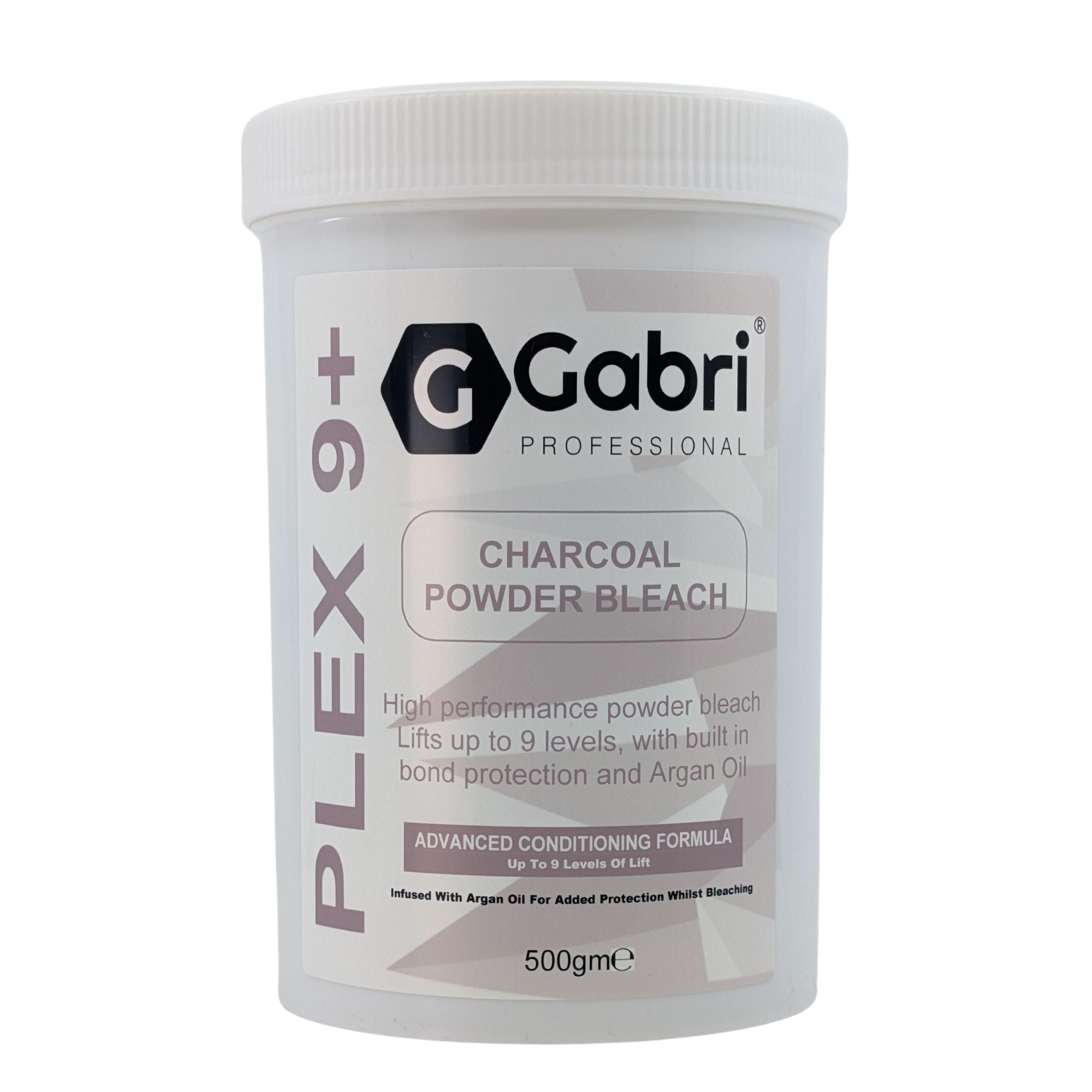 Gabri Professional - Plex 9+ Charcoal Powder Bleach 500g