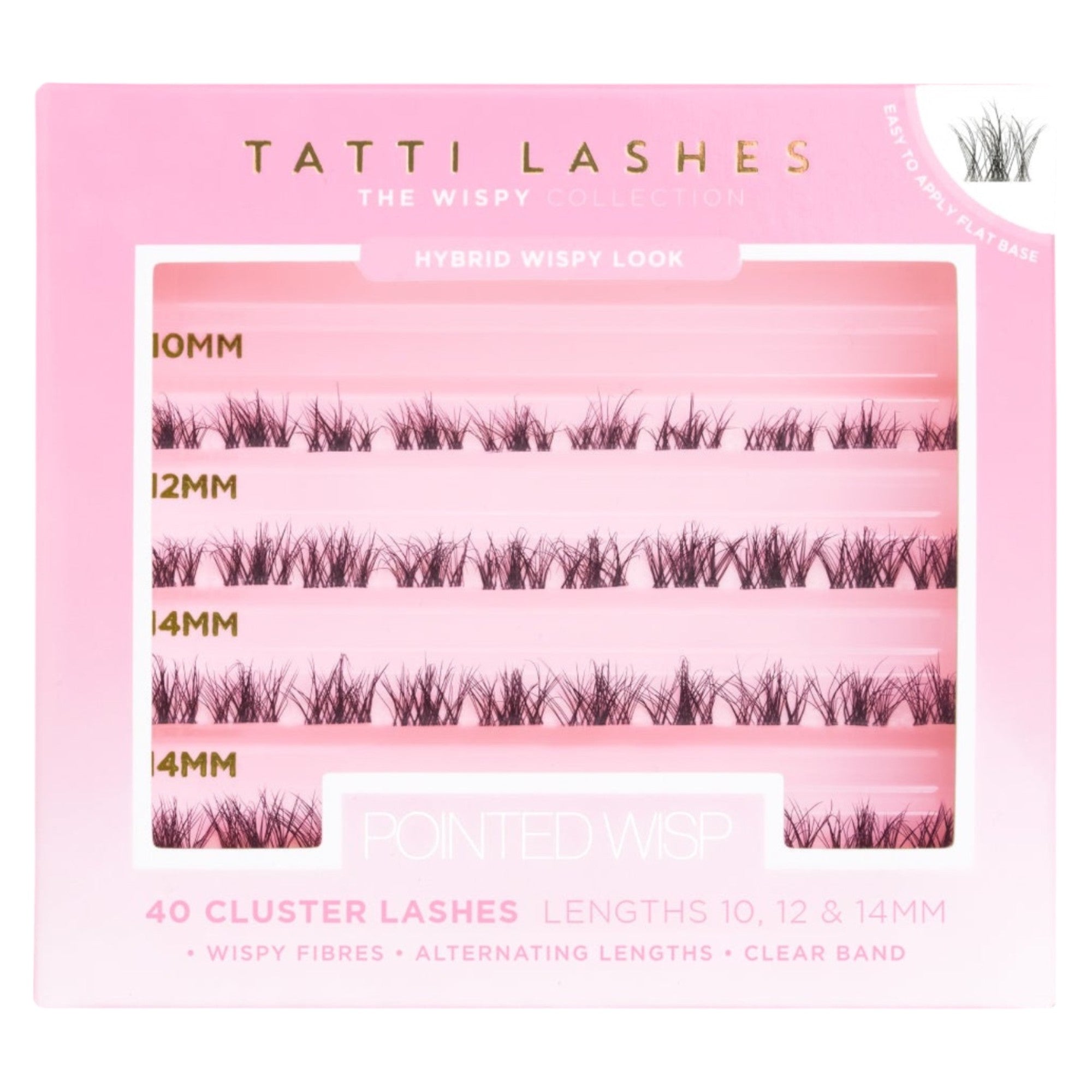 Tatti Lashes - Pointed Wisp Individual Lashes (10, 12 & 14mm)