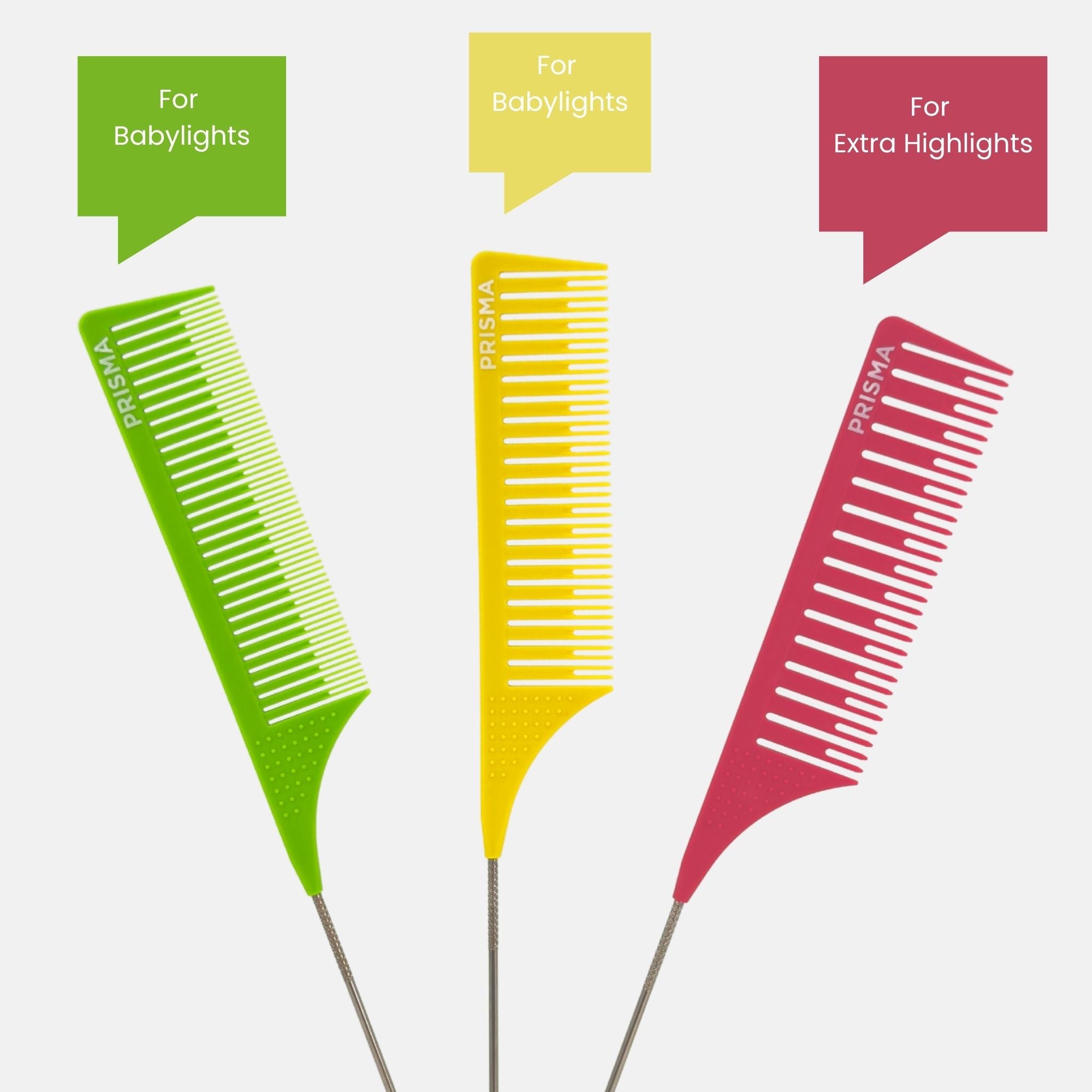 Prisma - Weave Comb Set Extra Long Pin Tail