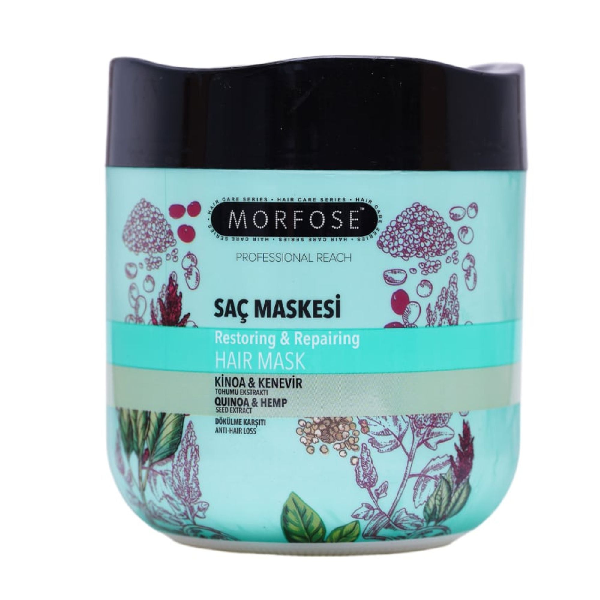 Morfose - Quinoa & Hemp Hair Mask 500ml