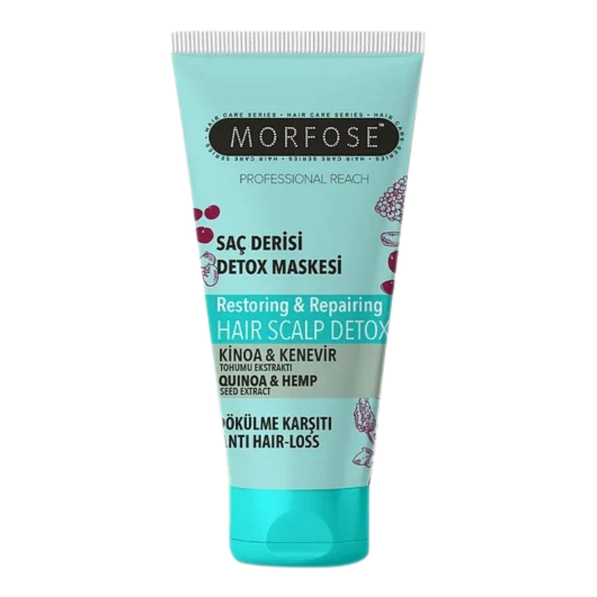 Morfose - Quinoa & Hemp Restoring & Repairing Hair Scalp Detox 100ml