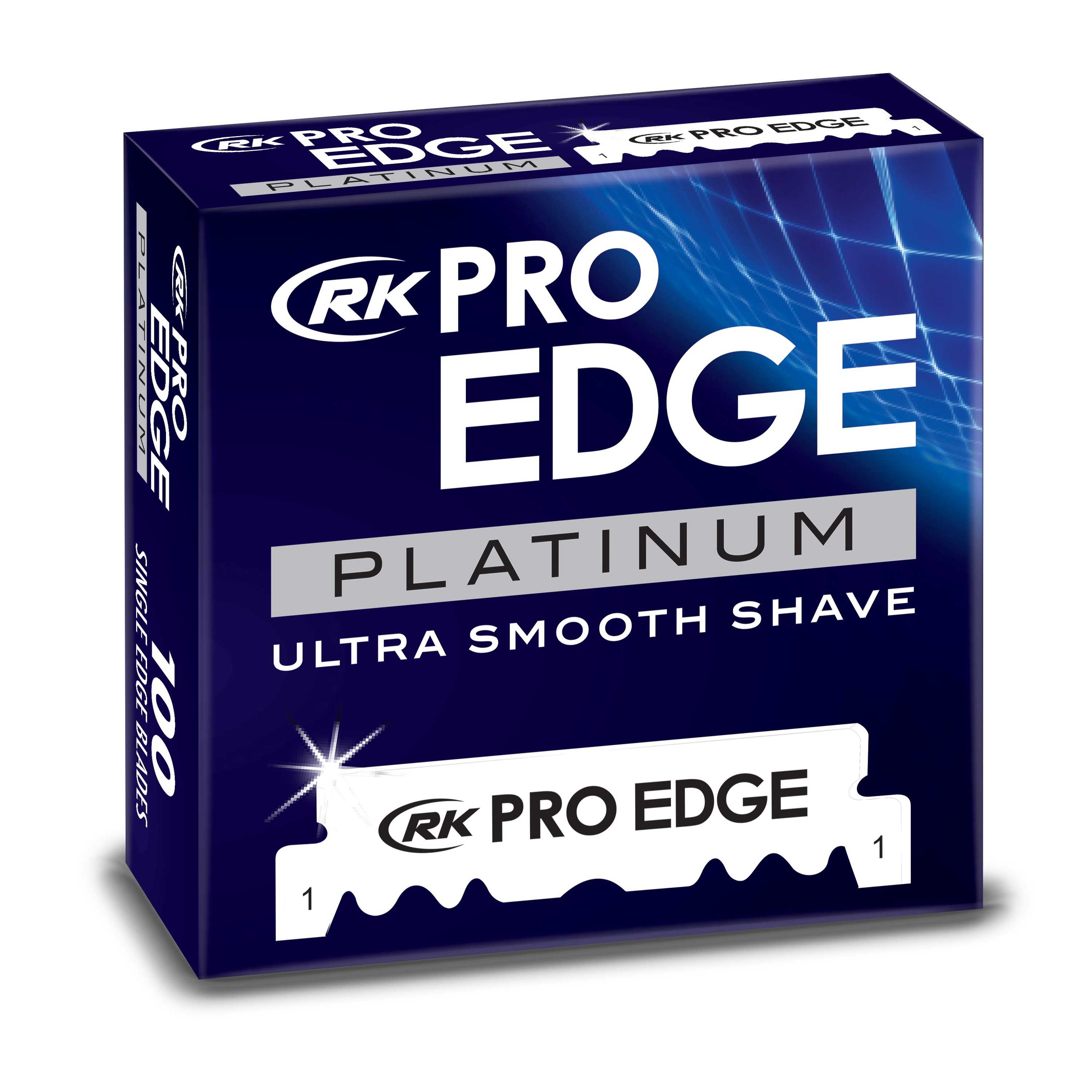 RK Pro Edge - Super Stainless Single Edge Razor Blade (100pcs)