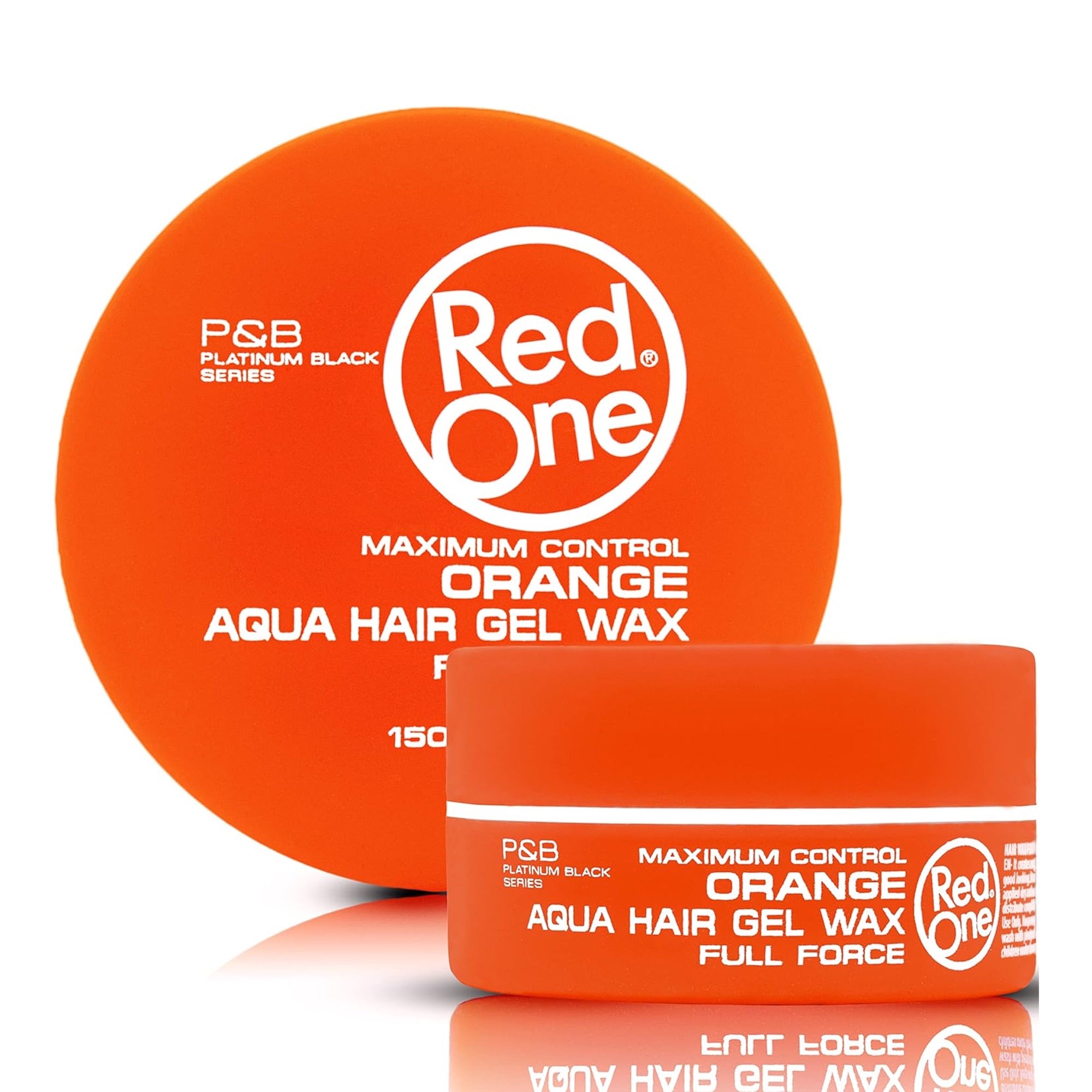 RedOne - Aqua Hair Gel Wax Full Force Maximum Control Orange 150ml
