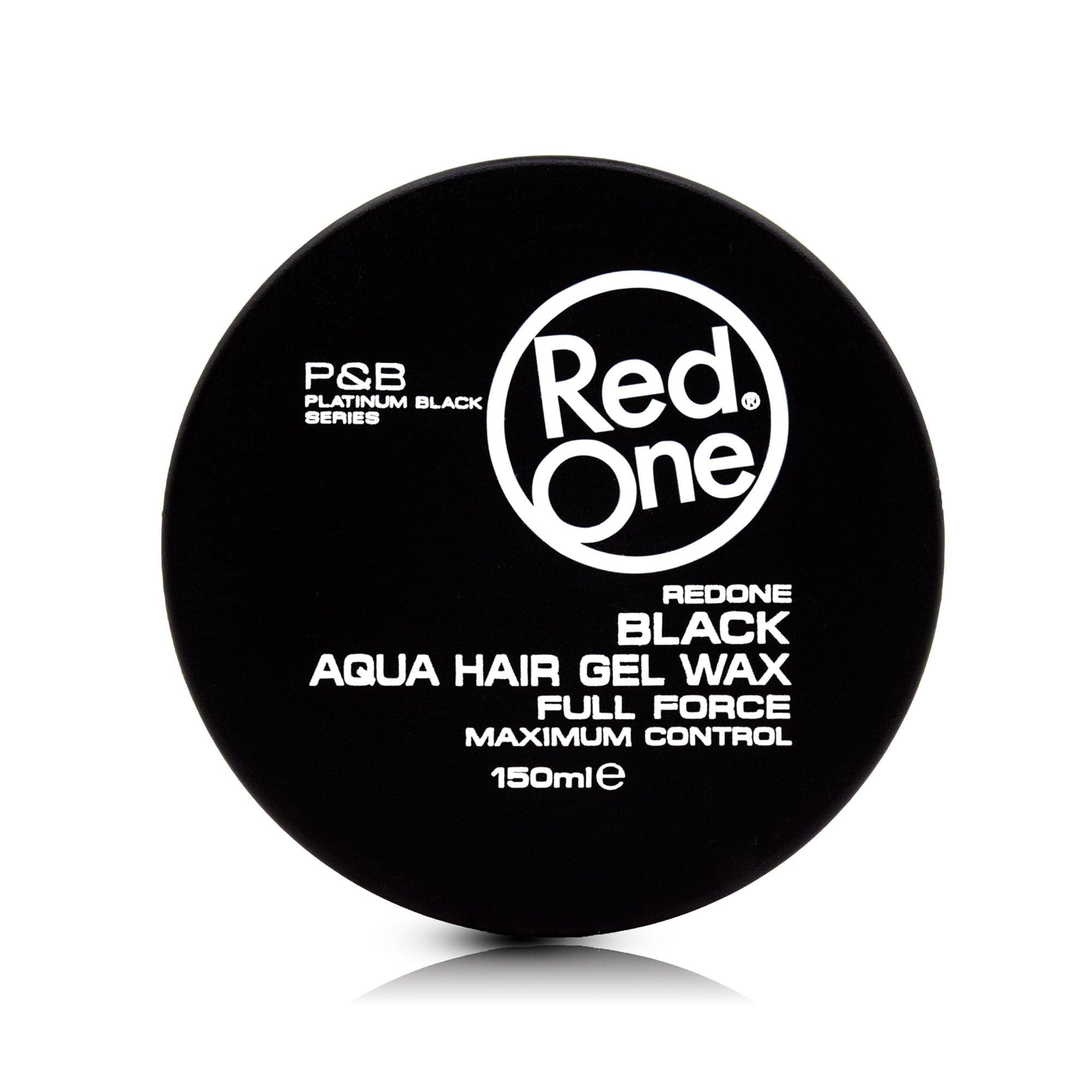 Redone - Aqua Hair Gel Wax Black Full Force Maximum Control 150ml