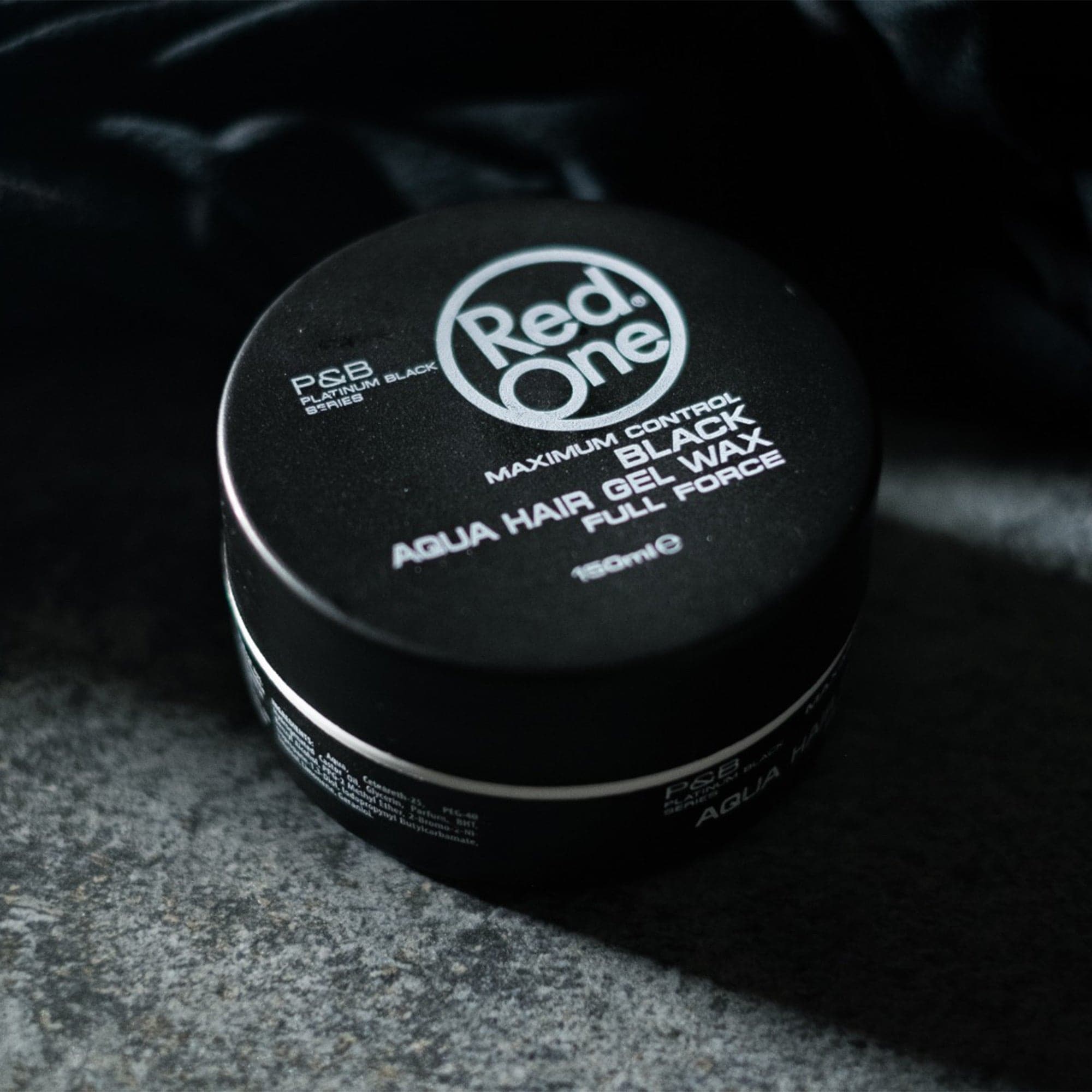 Redone - Aqua Hair Gel Wax Black Full Force Maximum Control 150ml