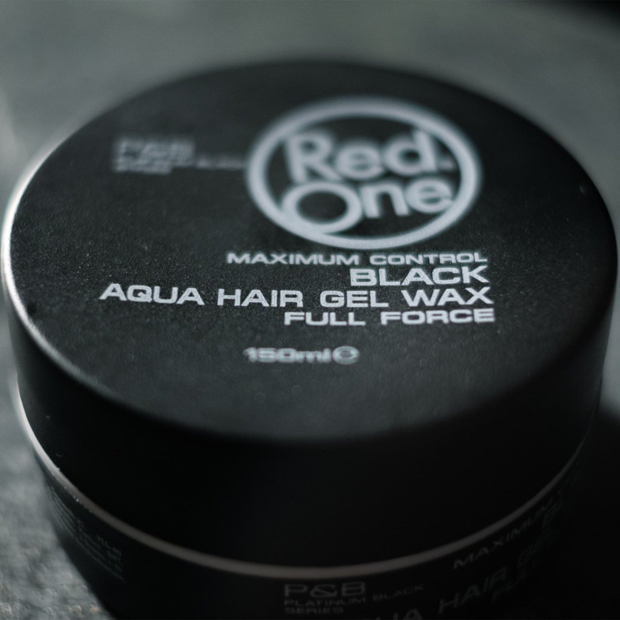 Redone - Aqua Hair Gel Wax Black Full Force Maximum Control 150ml