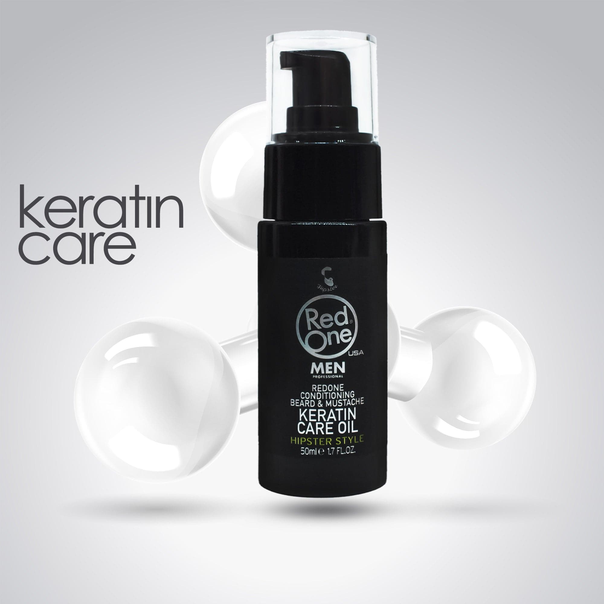 Redone - Beard & Mustache Conditioning Keratin Oil Care 50ml