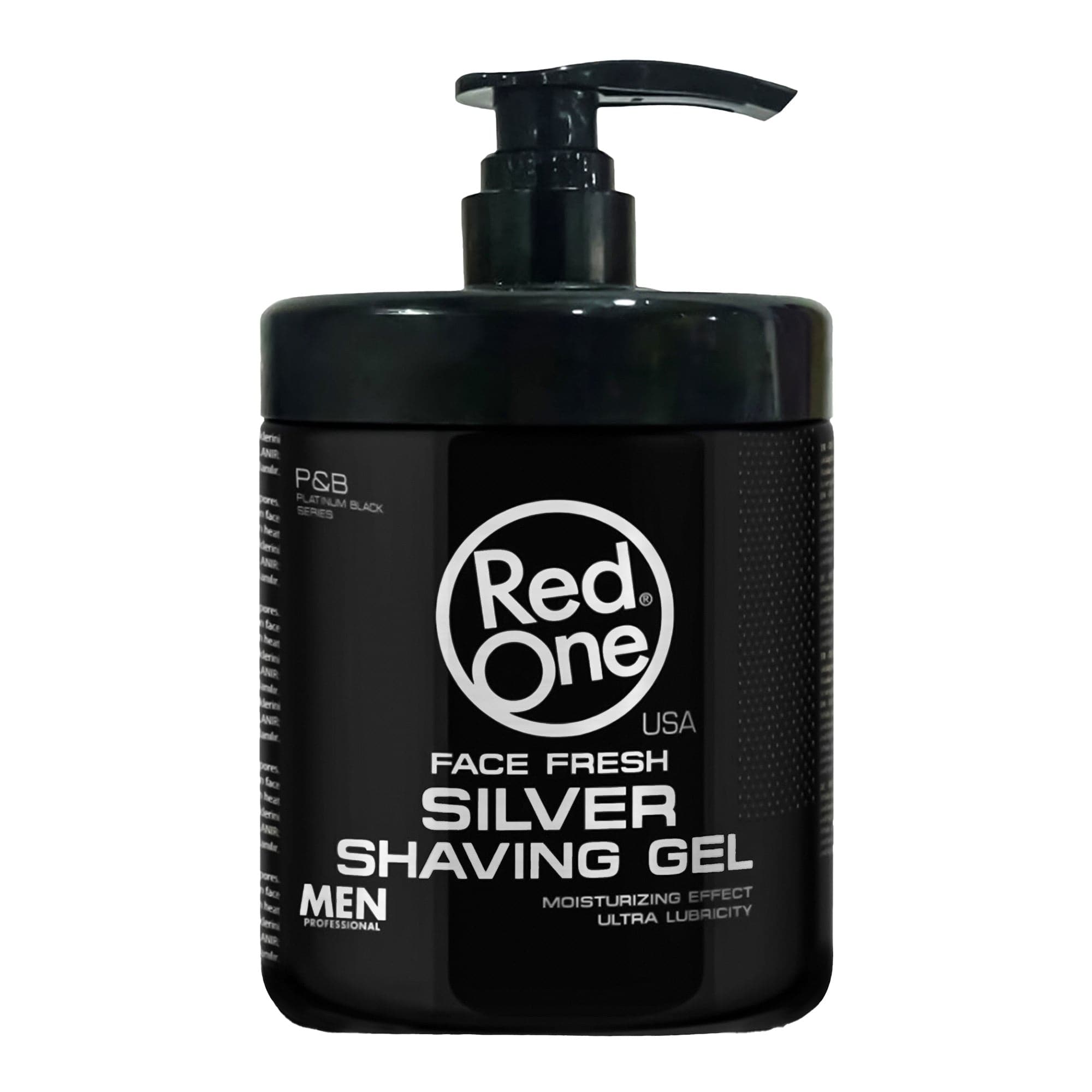Redone - Shaving Gel Silver Face Fresh Moisturizing Effect 1000ml