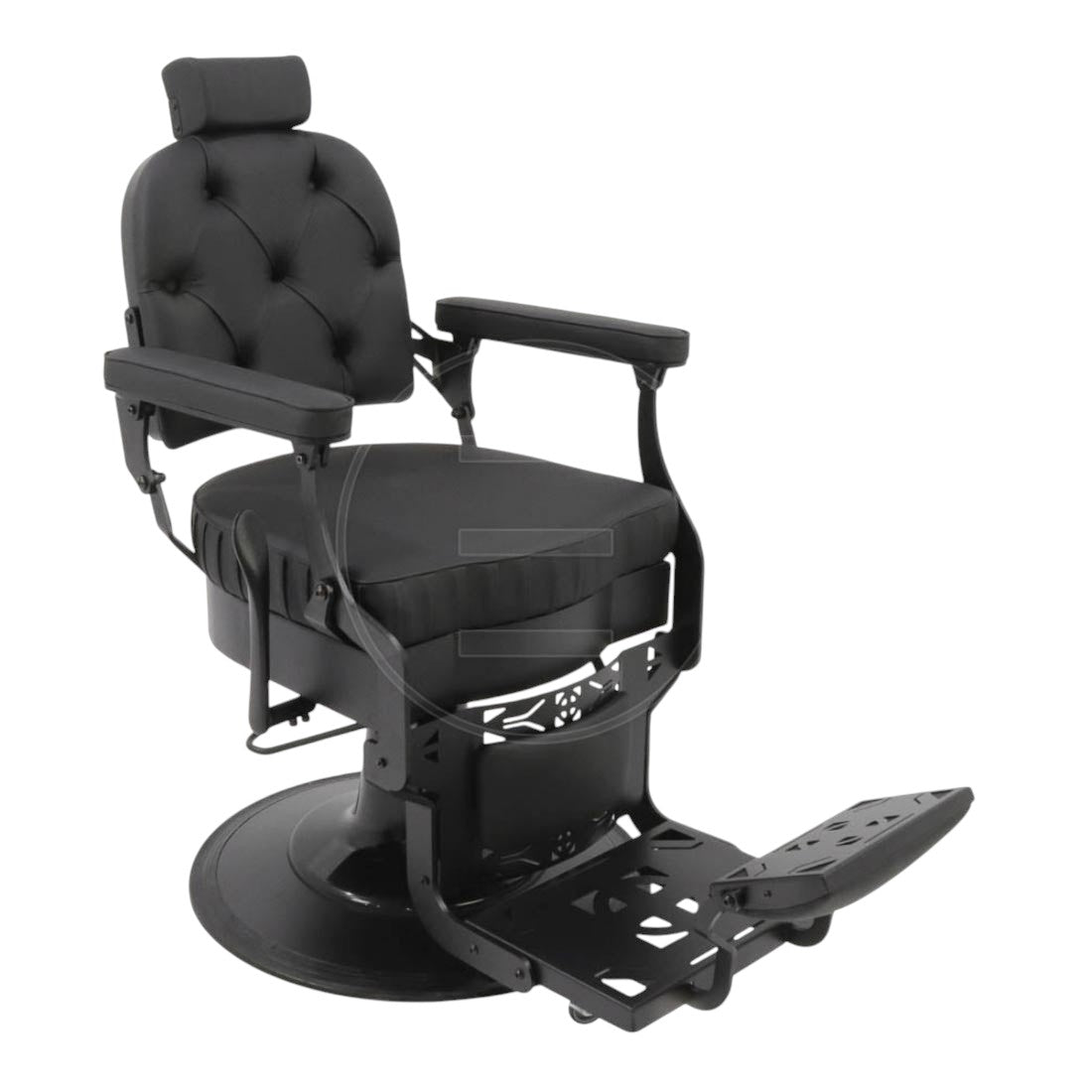 Alpeda - Roberto Classic Barber Chair (Black Finish)