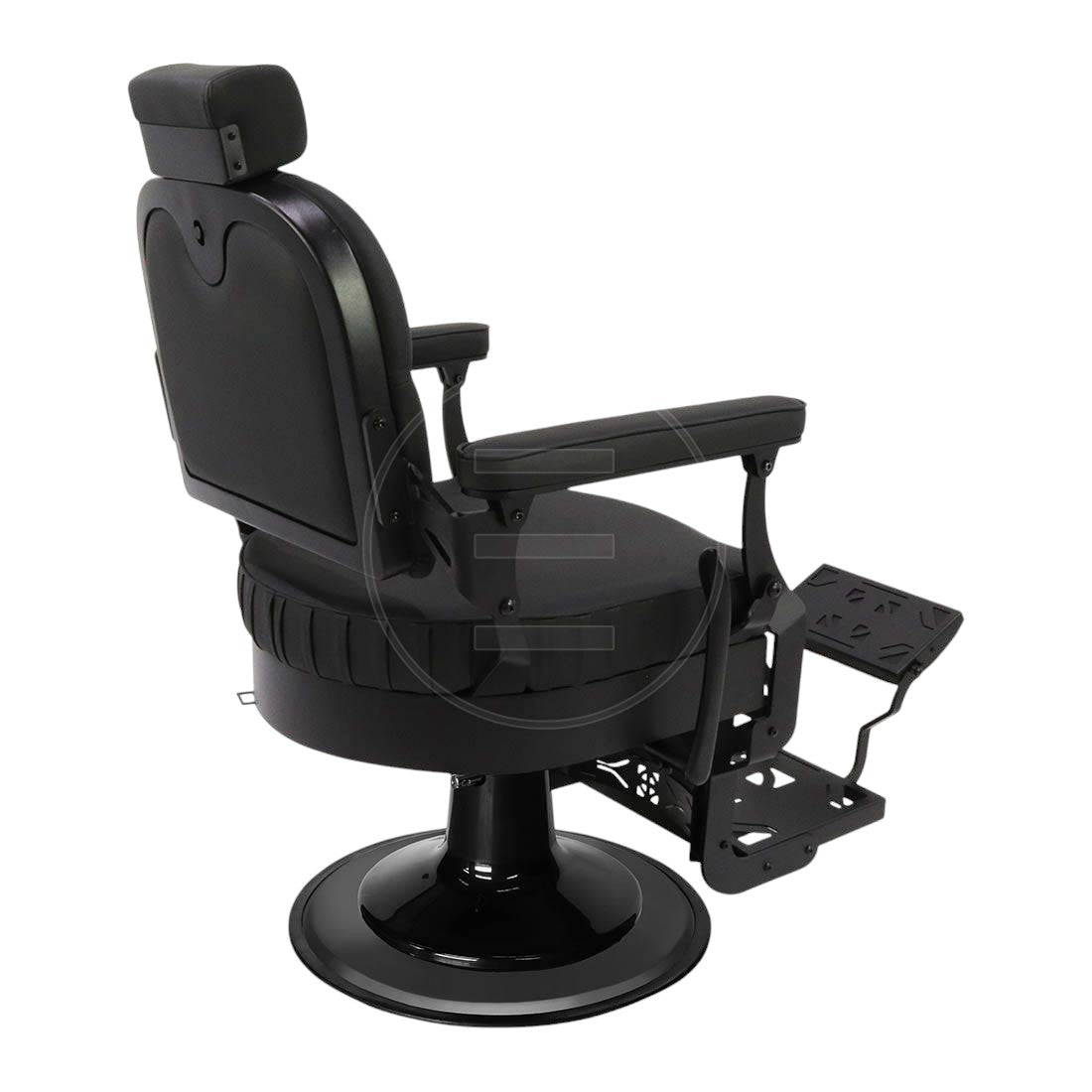 Alpeda - Roberto Classic Barber Chair (Black Finish)