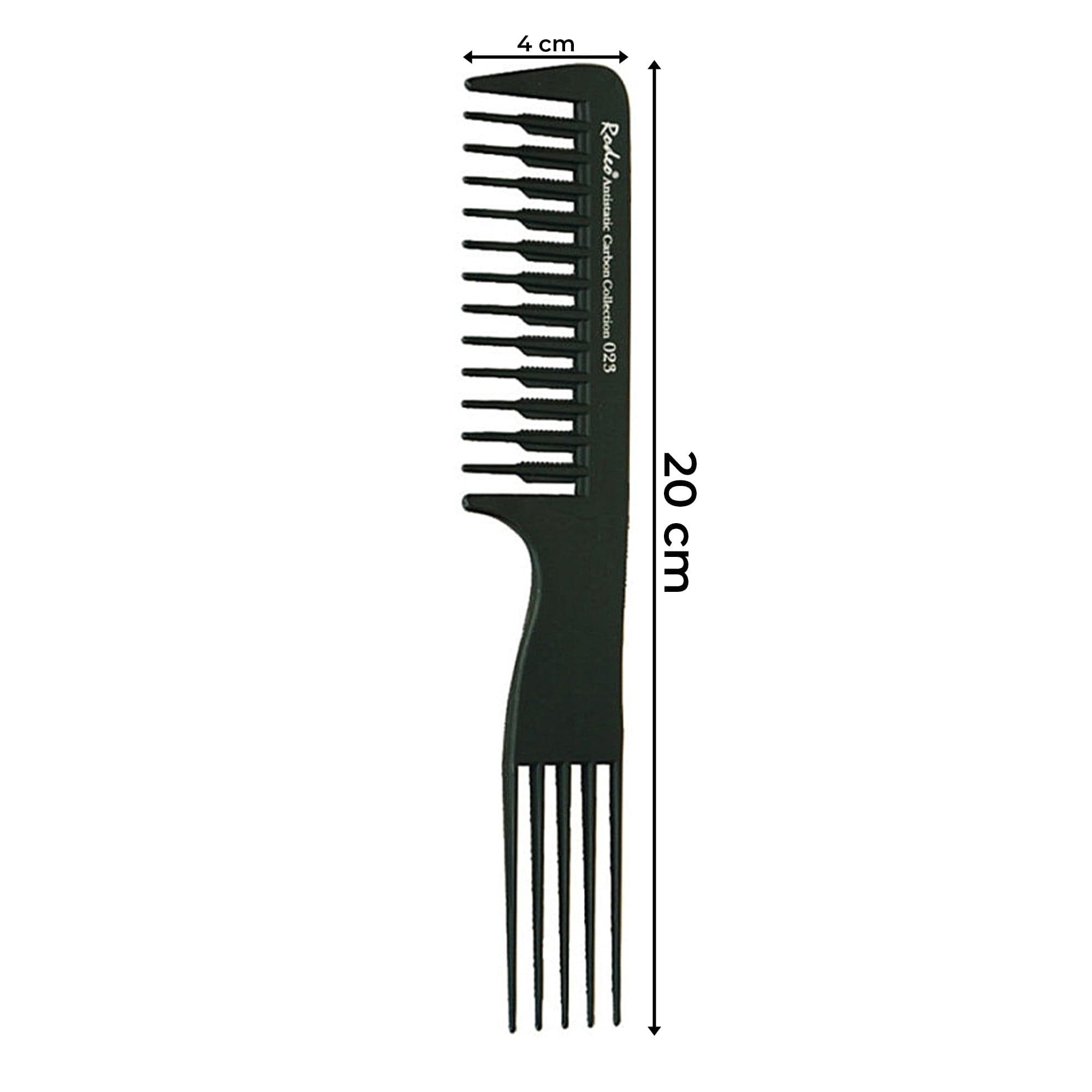 Rodeo - Styling Comb 2in1 Detangling Wide Tooth & Pin Lift No.23 20cm