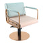 Alpeda - Round Styling Chair (Rose Gold Finish)