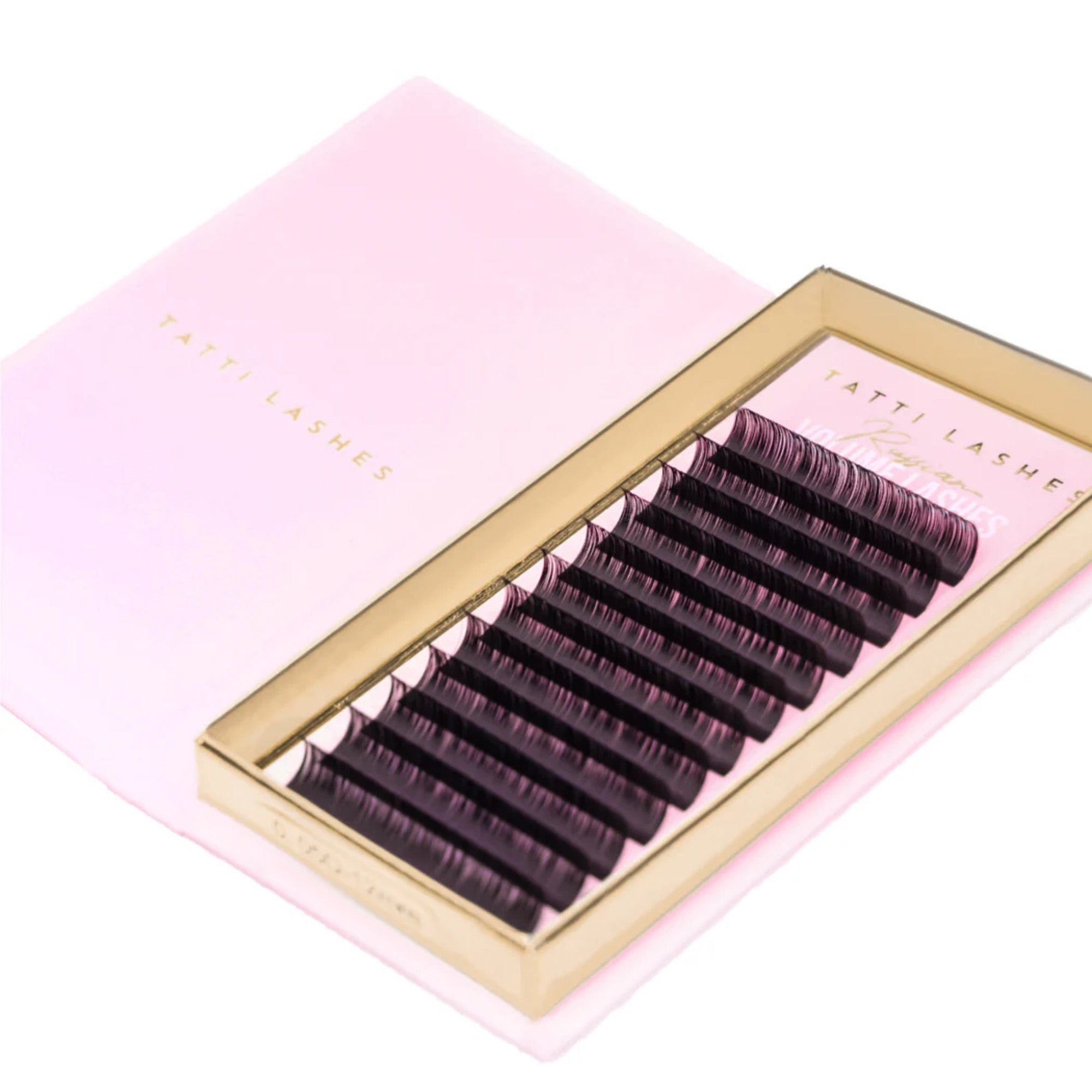 Tatti Lashes - Mixed Length Russian Volume Lashes D Curl  (8-14mm)