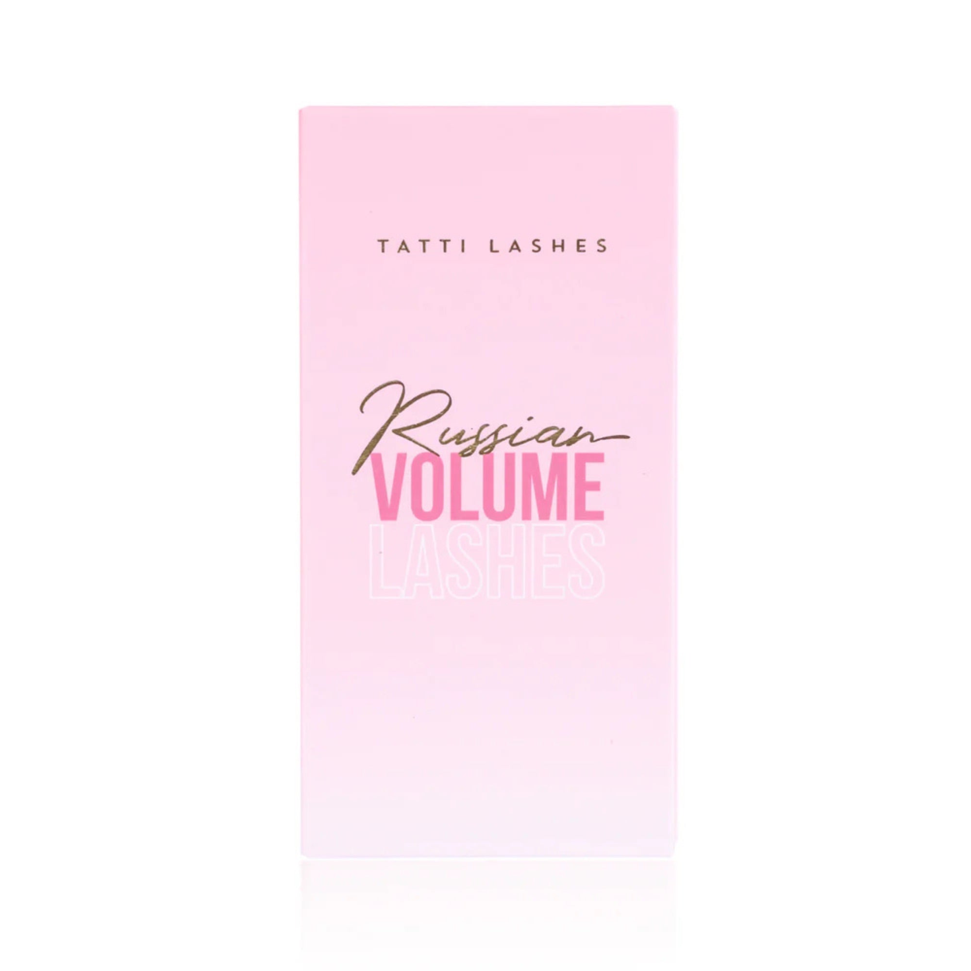 Tatti Lashes - Mixed Length Russian Volume Lashes D Curl  (8-14mm)