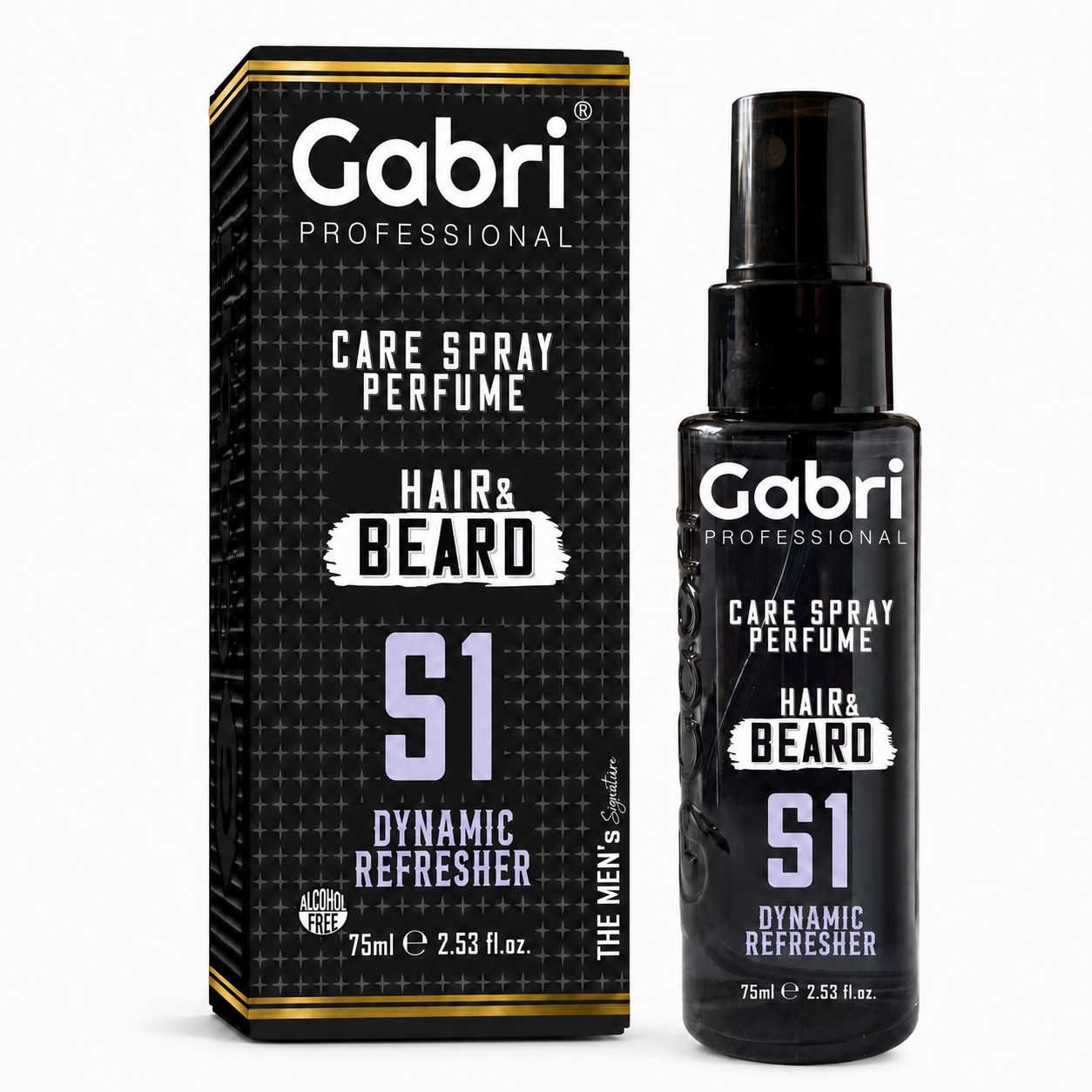 Gabri Professional - S1 Hair & Beard Care Spray Perfume Dynamic Refresher 75ml