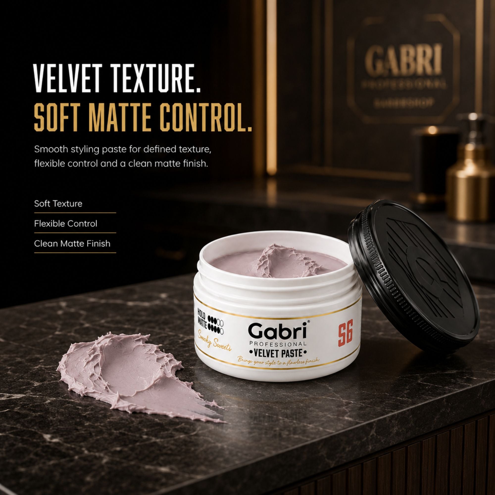 Gabri Professional - S6 Velvet Paste  Smoky Sweets Matte 100ml