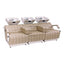 Alpeda - Salon XL Backwash Chair with Electric Foot Lift