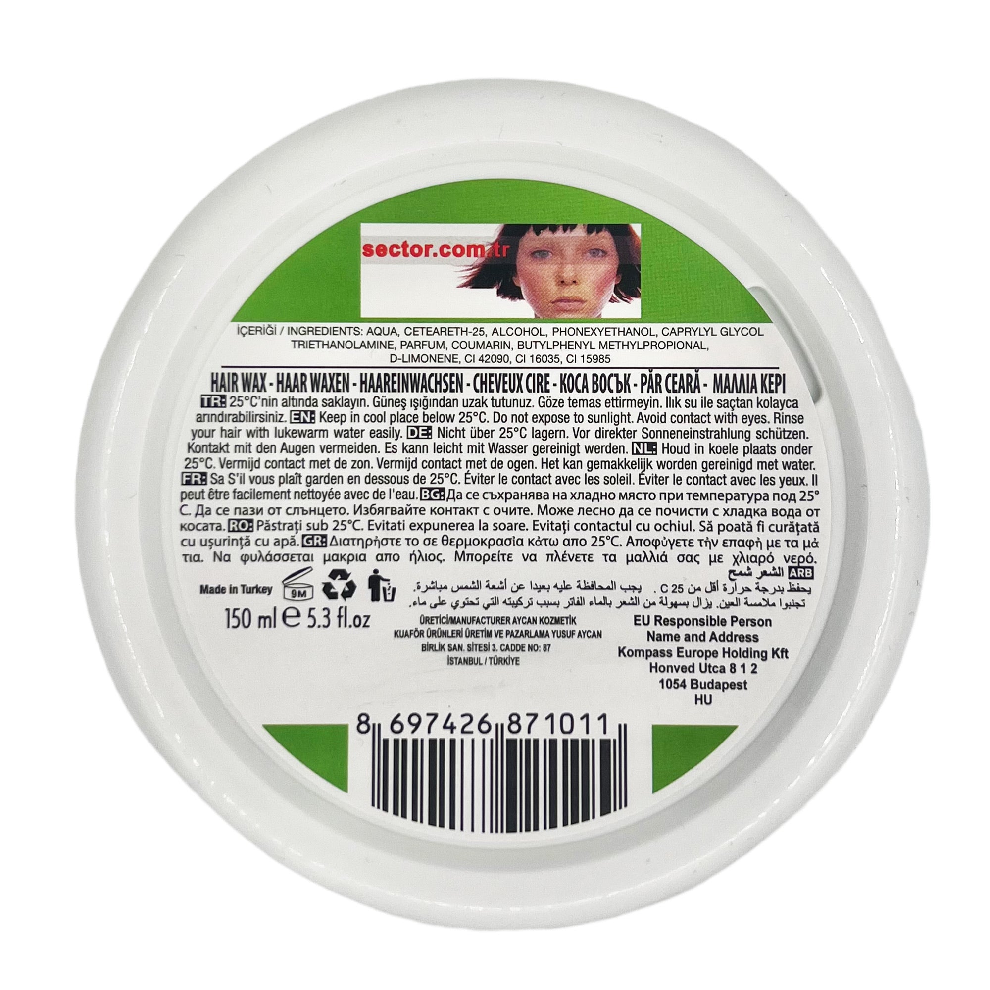 Sector - Hairplant Hairdresser Super Wax Normal 150ml