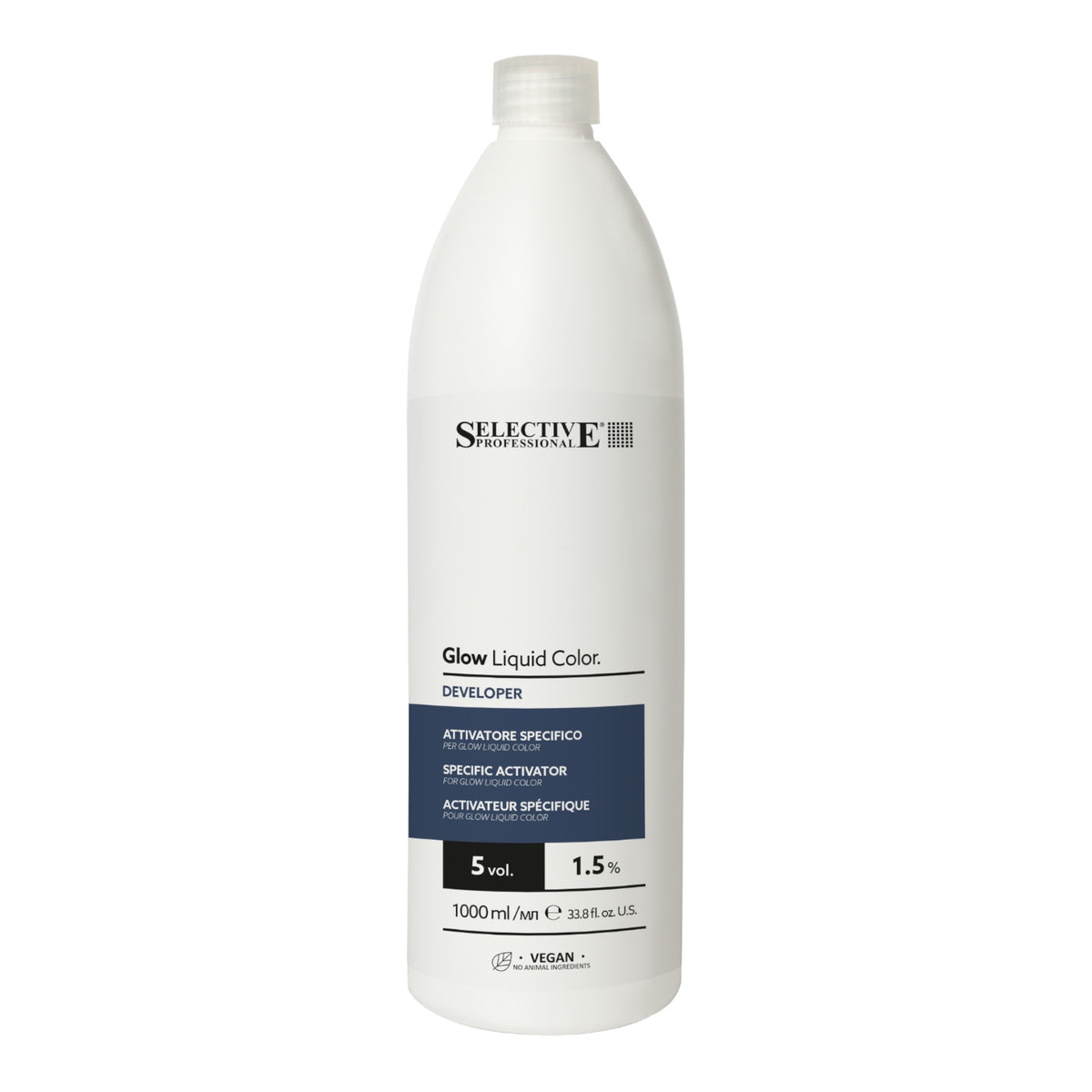 Selective Pro Glow Selective Professional - Glow Liquid Color Developer 1.5% 5 Vol 1000ml