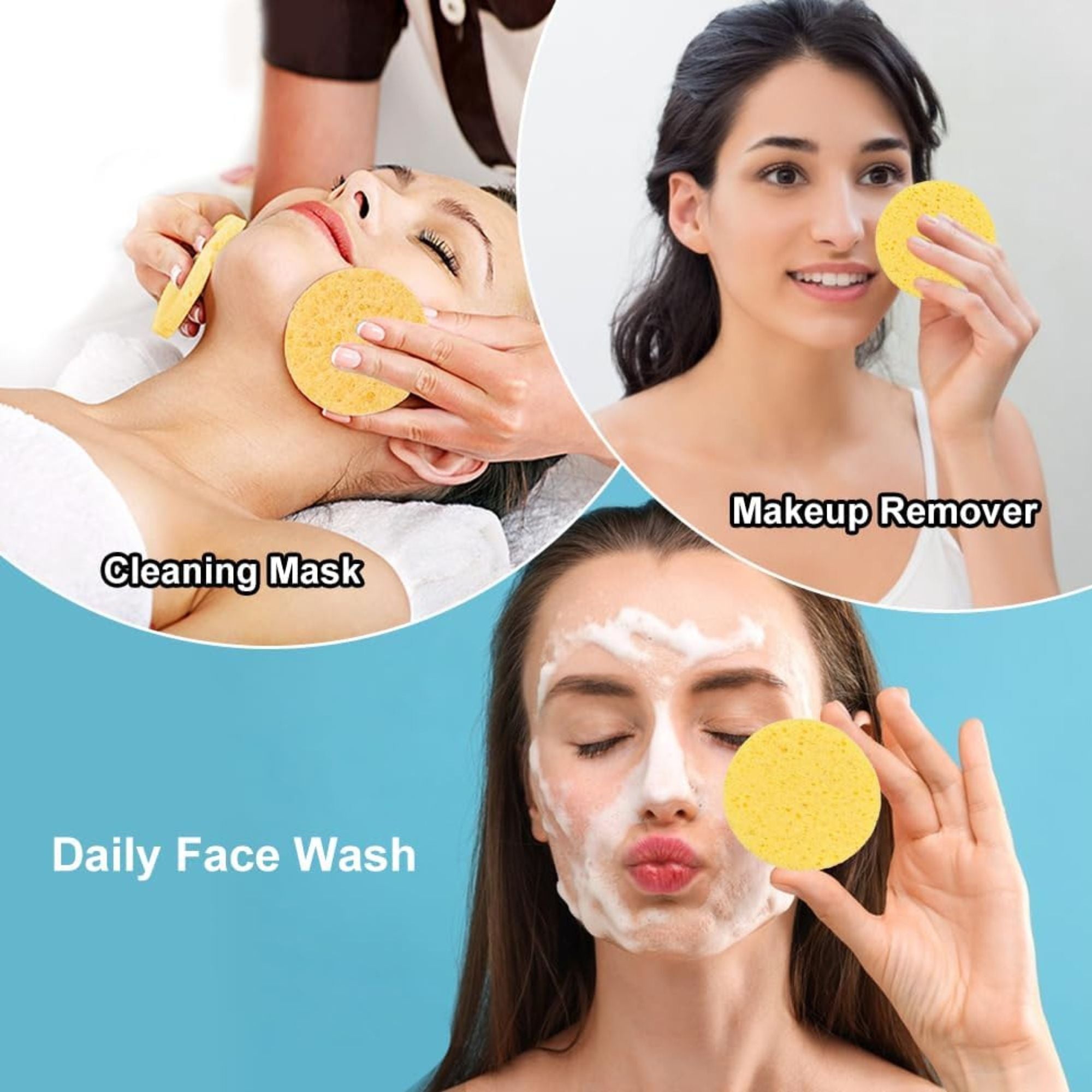 Soho Beauty - Mask Removing Sponge - Pack of 2