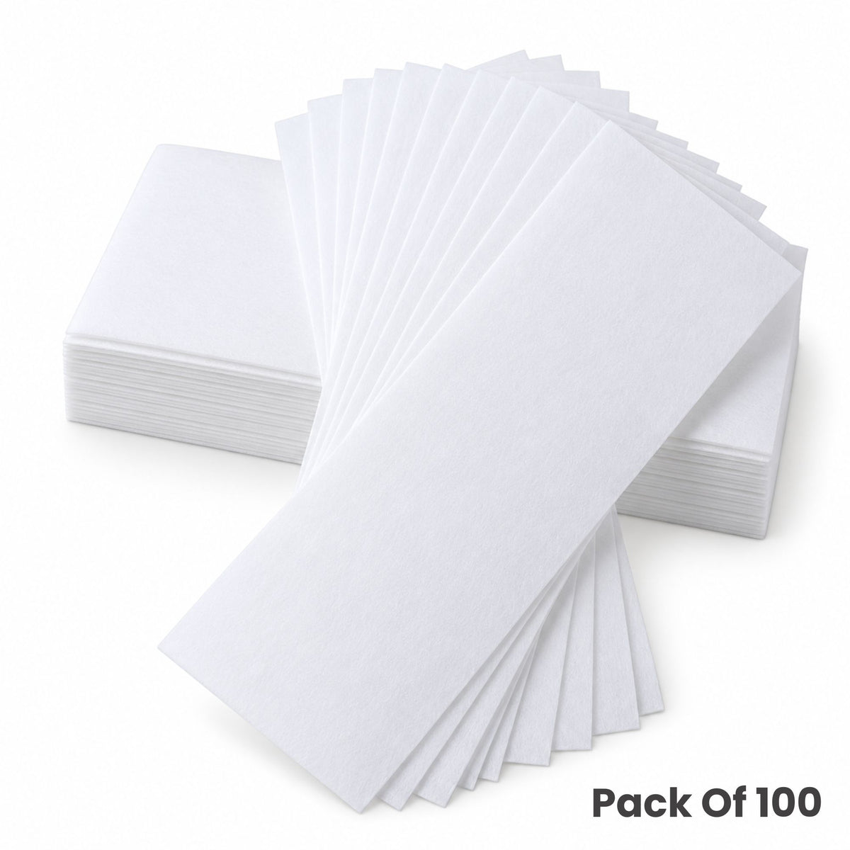 Soho Beauty - Paper Wax Strips 70GSM White (Pack Of 100)
