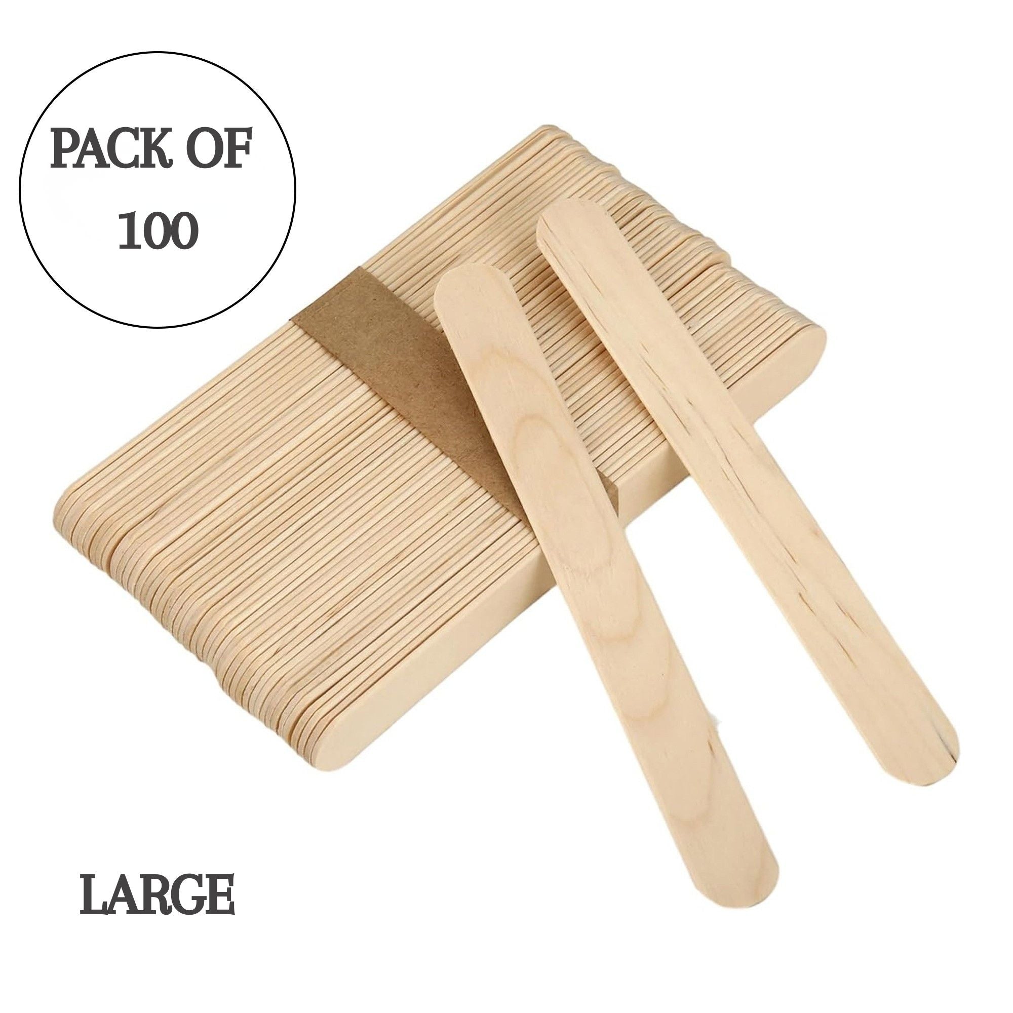 Soho Beauty -  Waxing Spatulas Large (Pack Of 100)