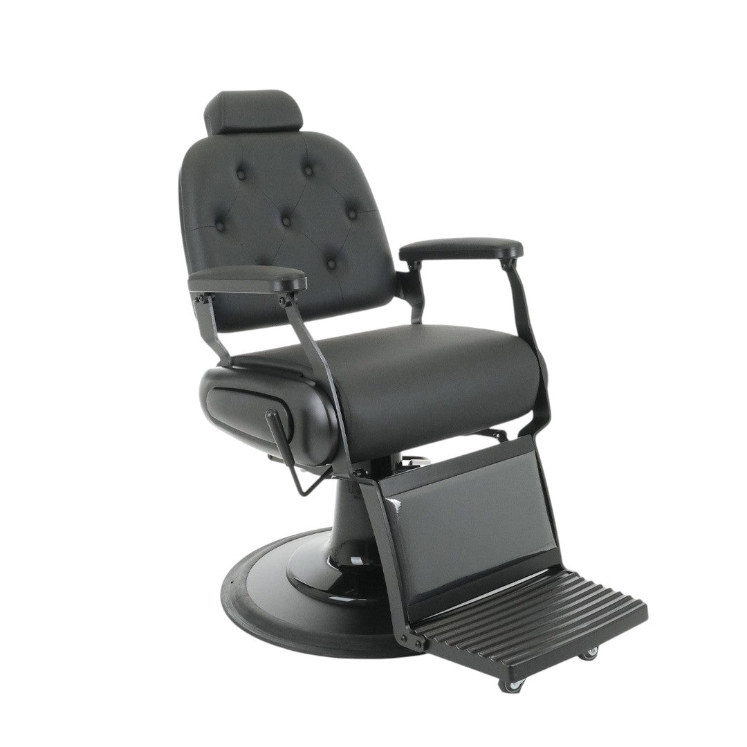 Alpeda - Spy Classic Barber Chair (Black Finish)