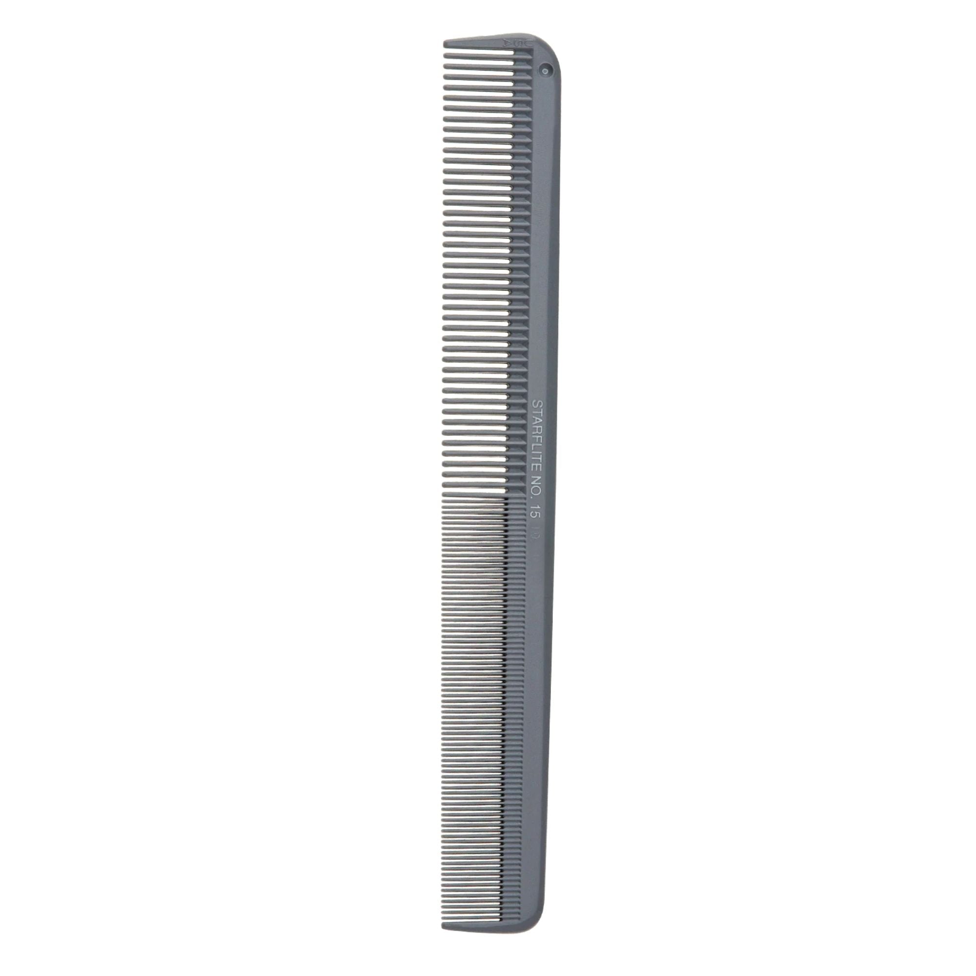 Denman - Starflite No.15 Long Stylist Military Cutting Comb 21.5cm
