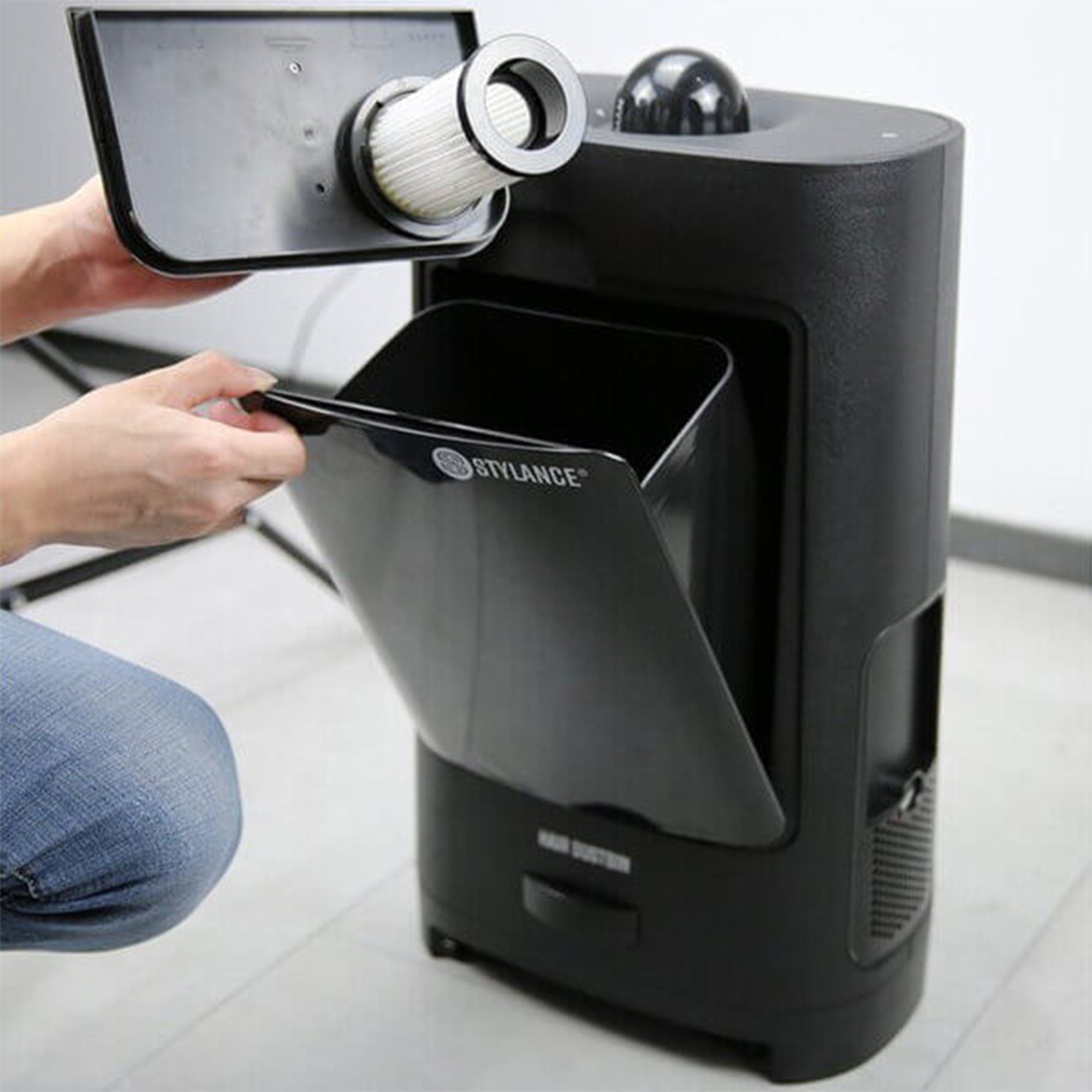 Stylance - Automatic Vacuum Hair Suction Dustbin Infrared Sensor 1400W