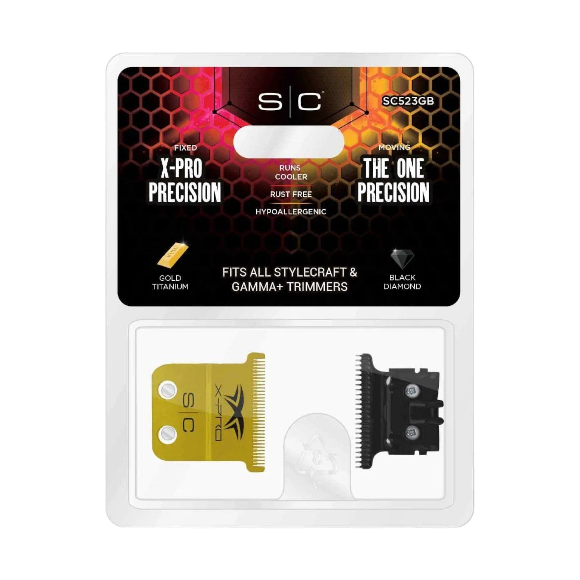 StyleCraft - SC Precision Blade Set - X-Pro Gold and The One