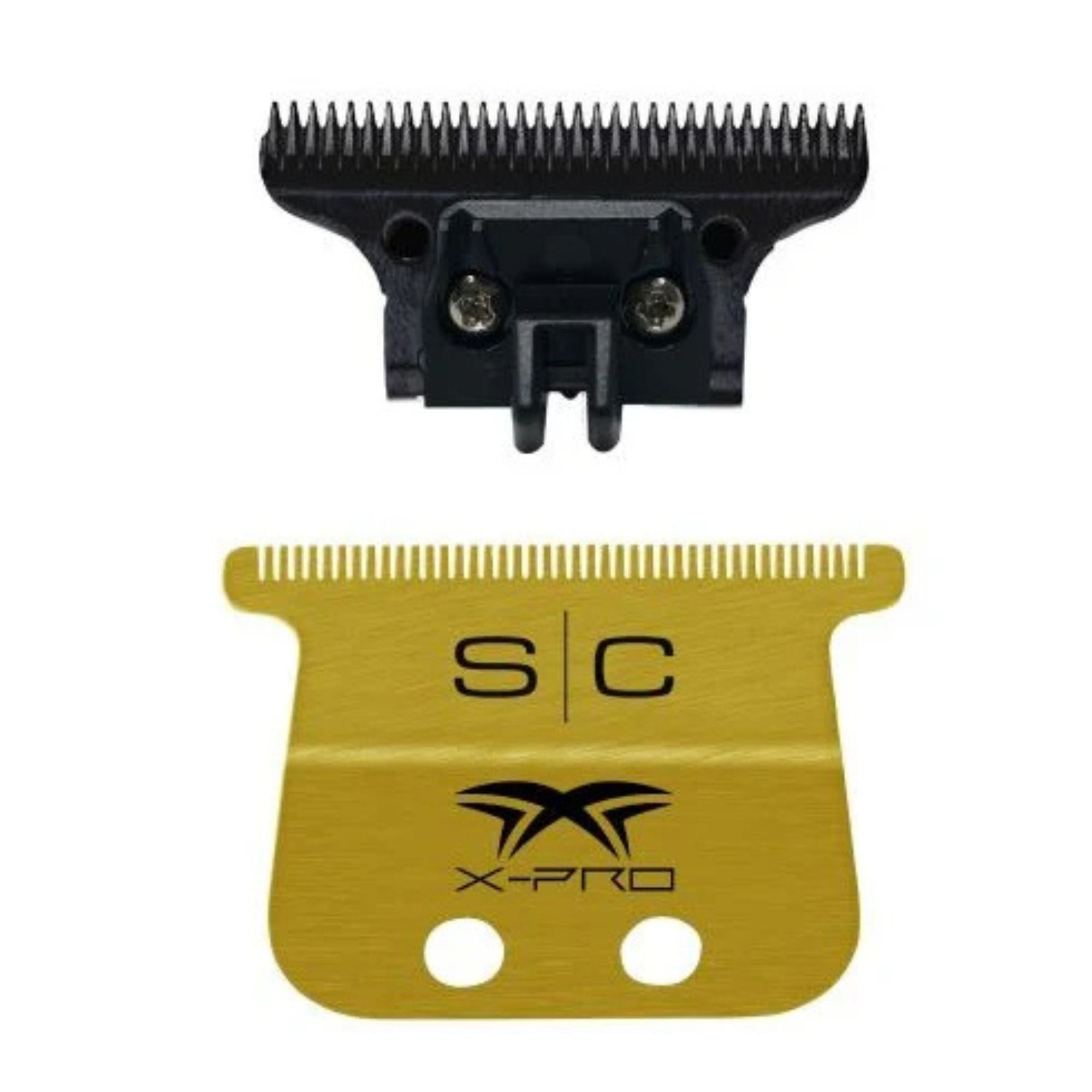 Stylecraft - SC Trimmer Blade Wide Gold X-Pro Fixed With THE ONE Moving DLC Deep Tooth Cutter