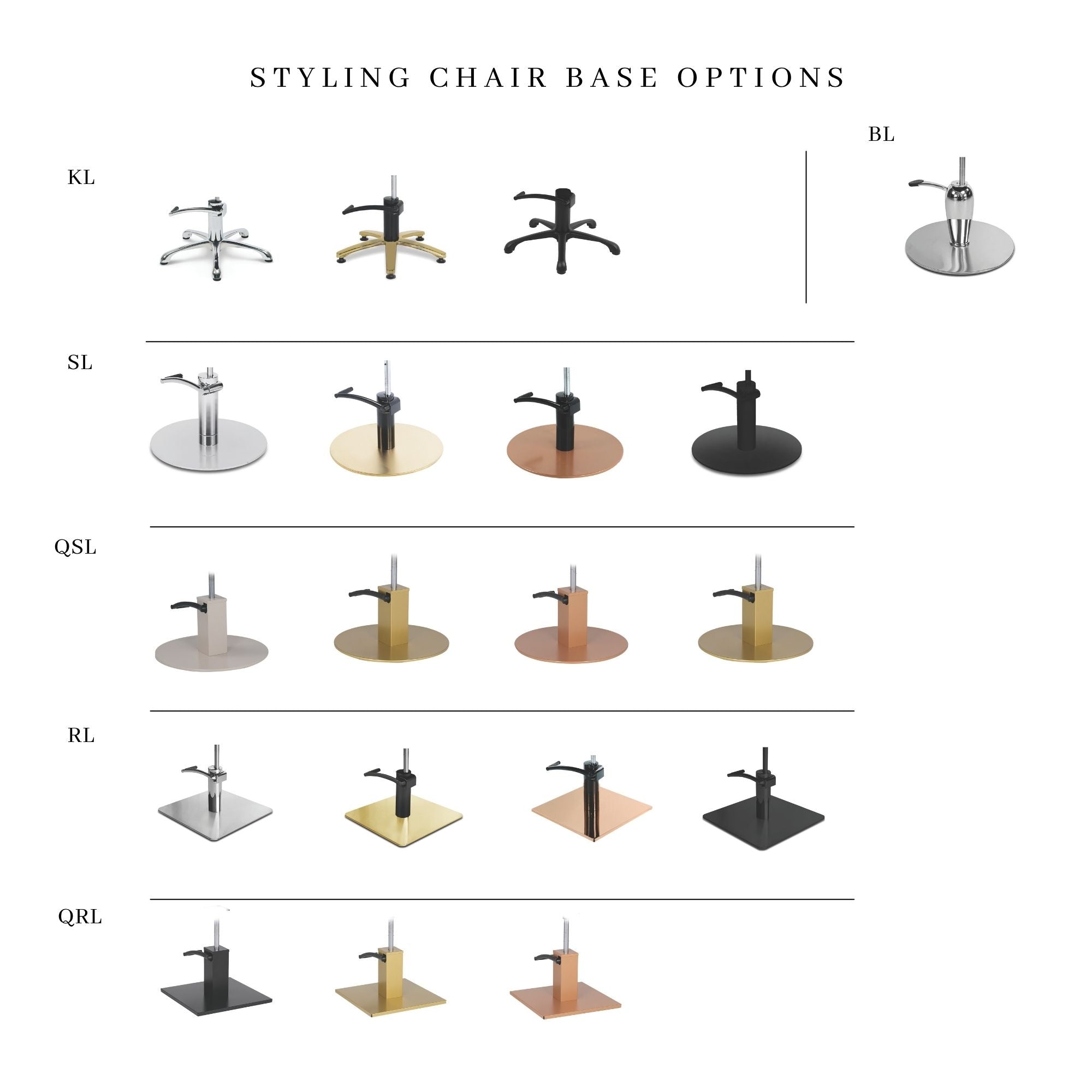 Alpeda - Classico Salon Make Up Chair