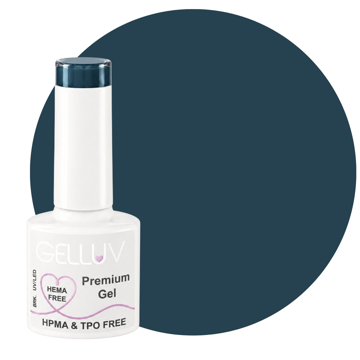 Gelluv - Gel Nail Polish Teal Eclipse 8ml